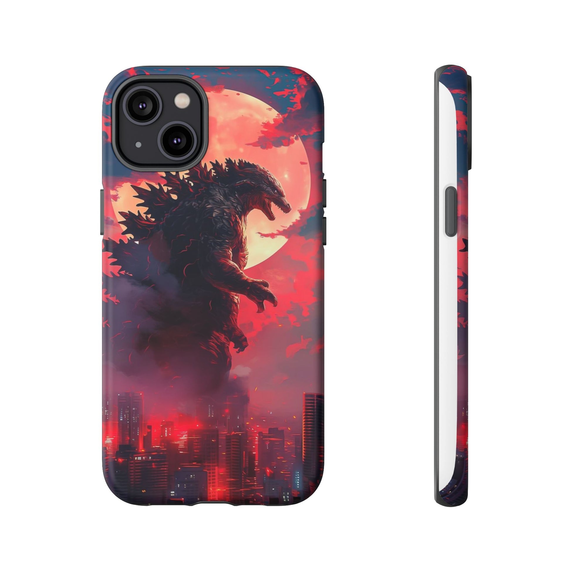King of Monsters Godzilla Tough Phone Cases for iPhones, Samsung, and Pixel