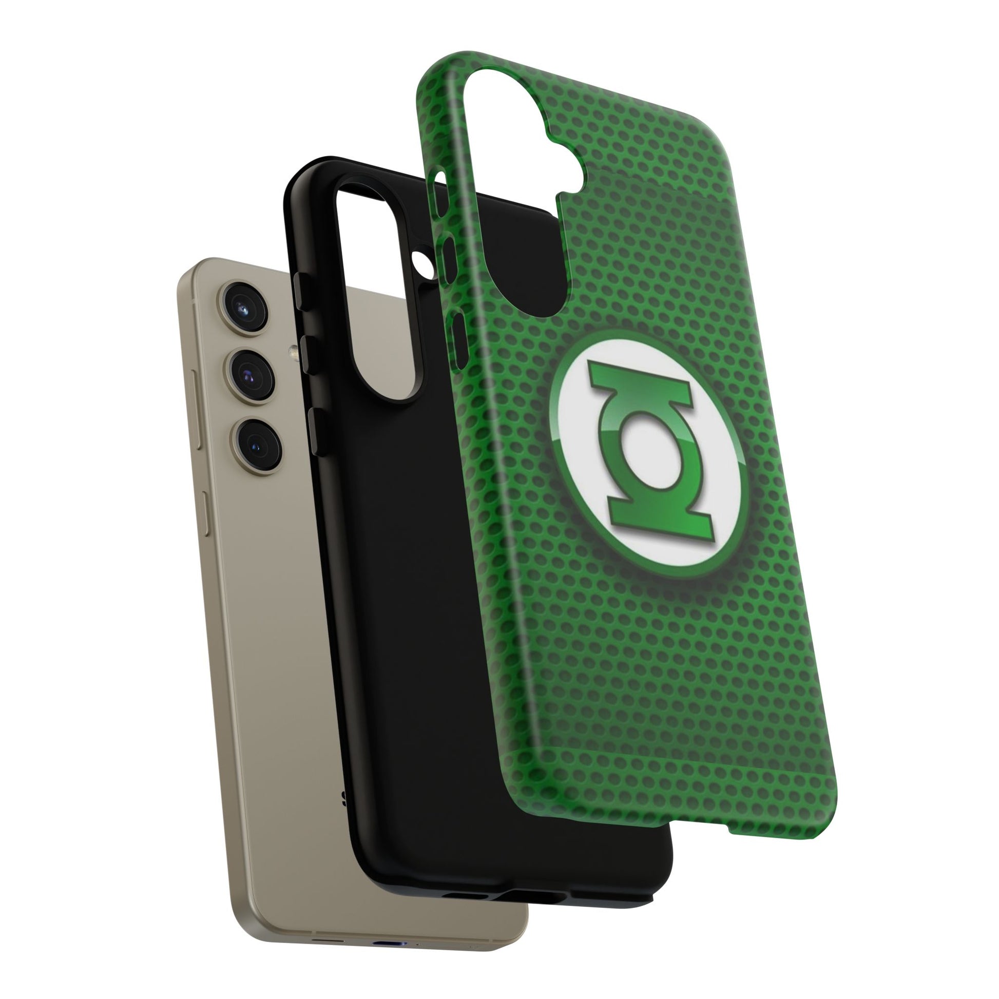 Green Lantern Logo Phone Case, Tough Cases, DC Case for iPhones, Samsung, and Pixel