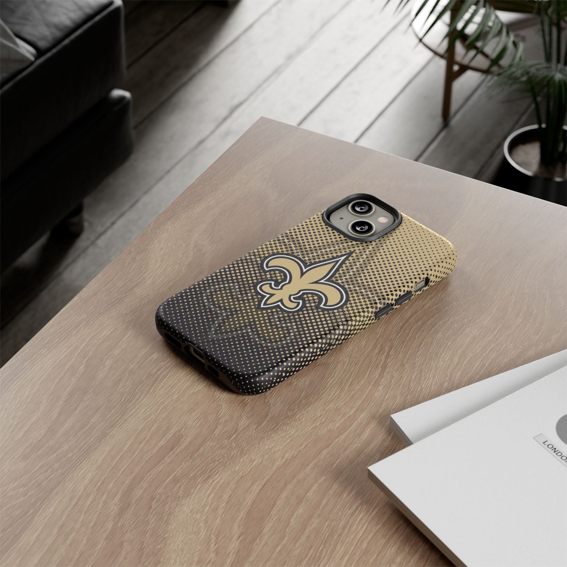 New Orleans Football Saints Logo Tough Cases for iPhones, Samsung, and Pixel