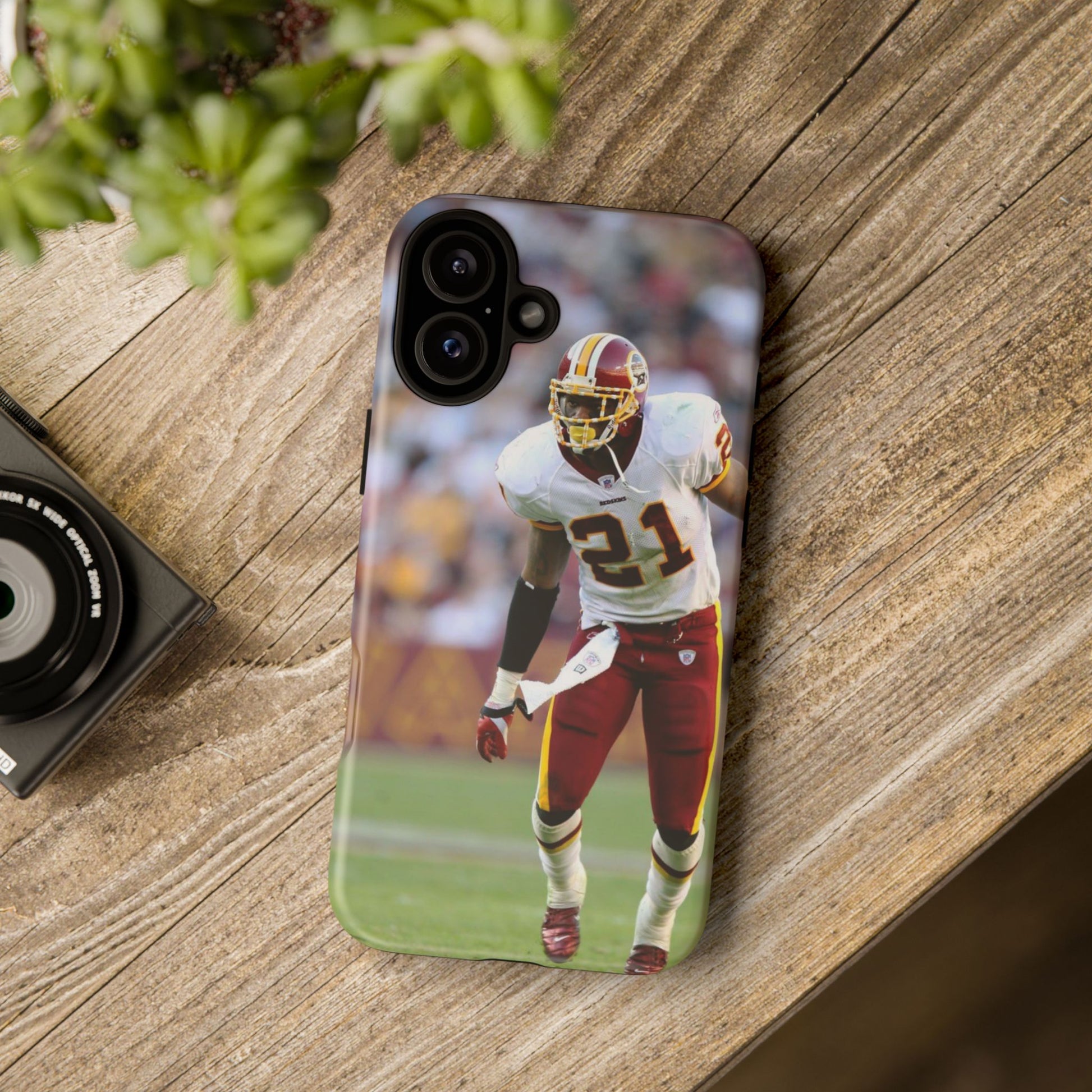 Sean Taylor Classic Redskins Football Tough Cases for iPhones, Samsung, and Pixel