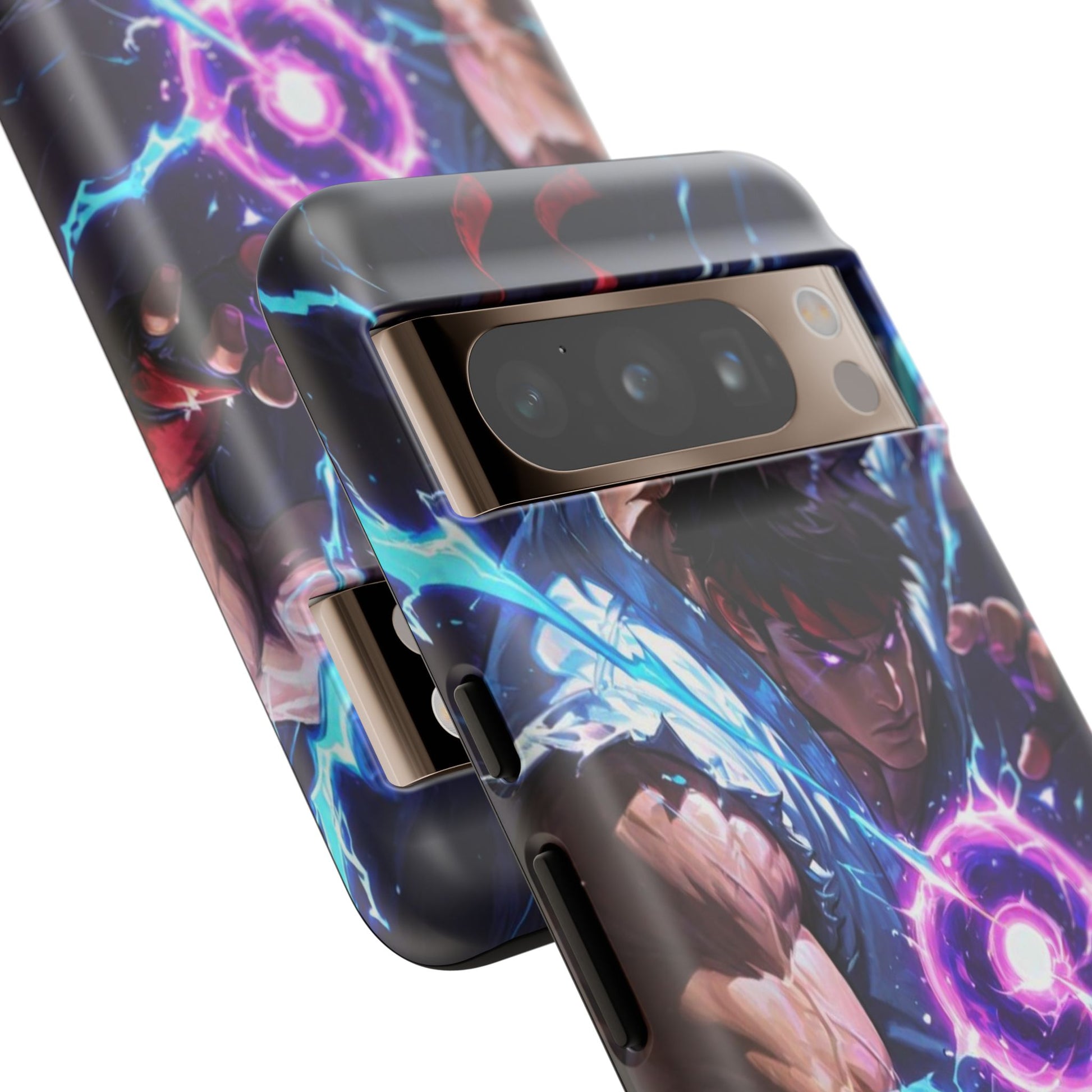 Street Fighter Ryu Gamer Art Tough Cases for iPhones, Samsung, and Pixel