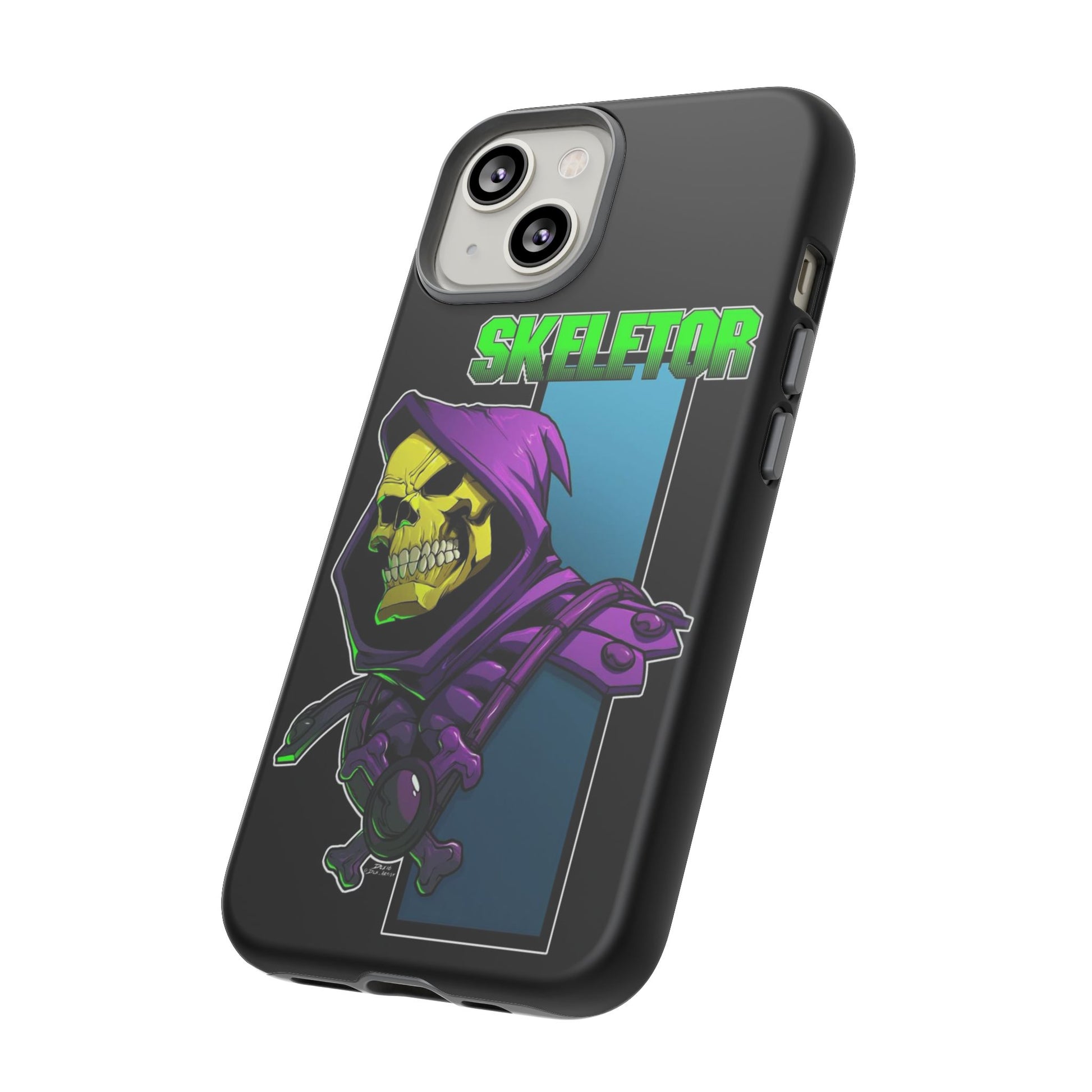 Skeletor Tough Cases for iPhones, Samsung, and Pixel