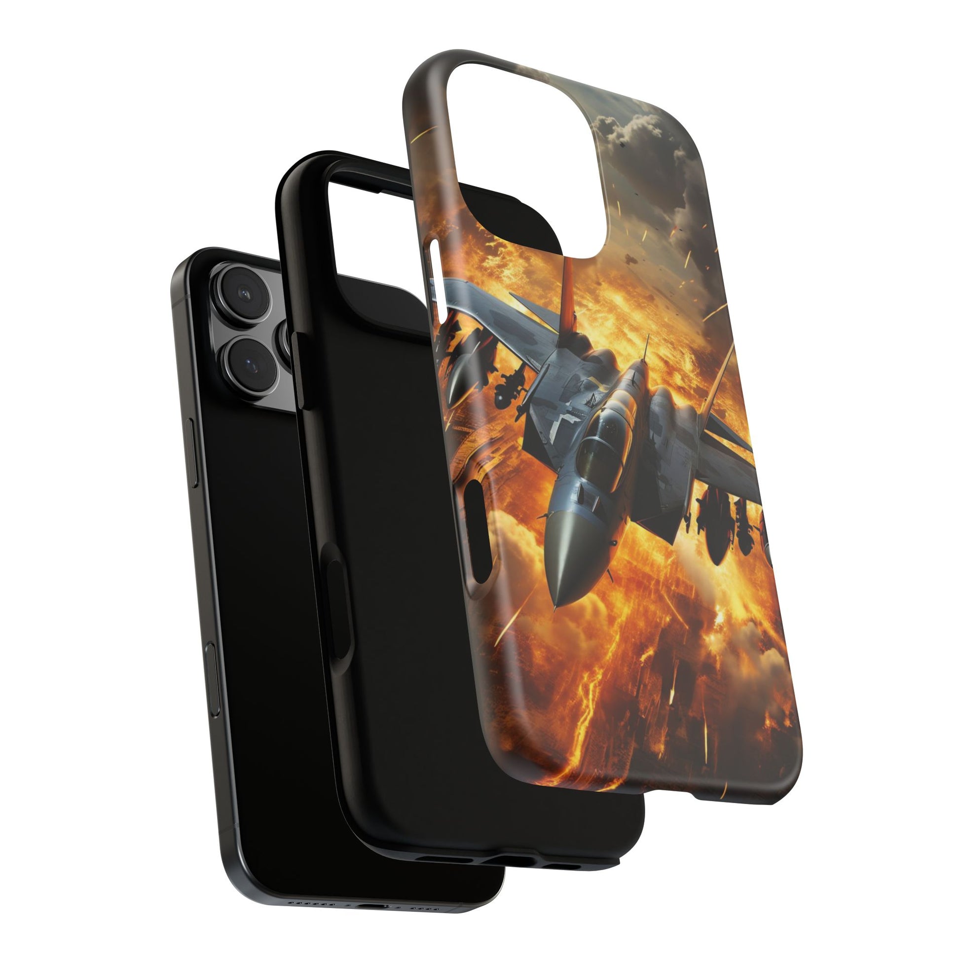 F-15 Fighter Jet Tough Cases for iPhones, Samsung, and Pixel