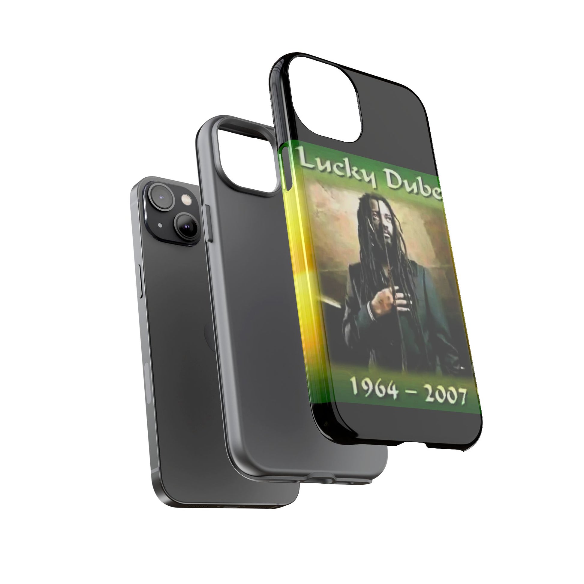 Lucky Dube Tough Cases for iPhones, Samsung, and Pixel