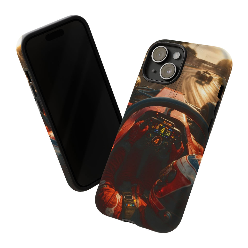 Formula 1 Cockpit Phone Case, Tough Cases for iPhones, Samsung, and Pixel