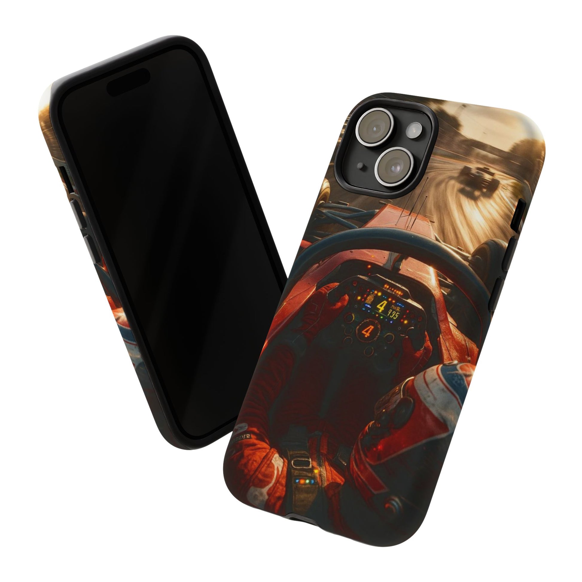 Formula 1 Cockpit Phone Case, Tough Cases for iPhones, Samsung, and Pixel
