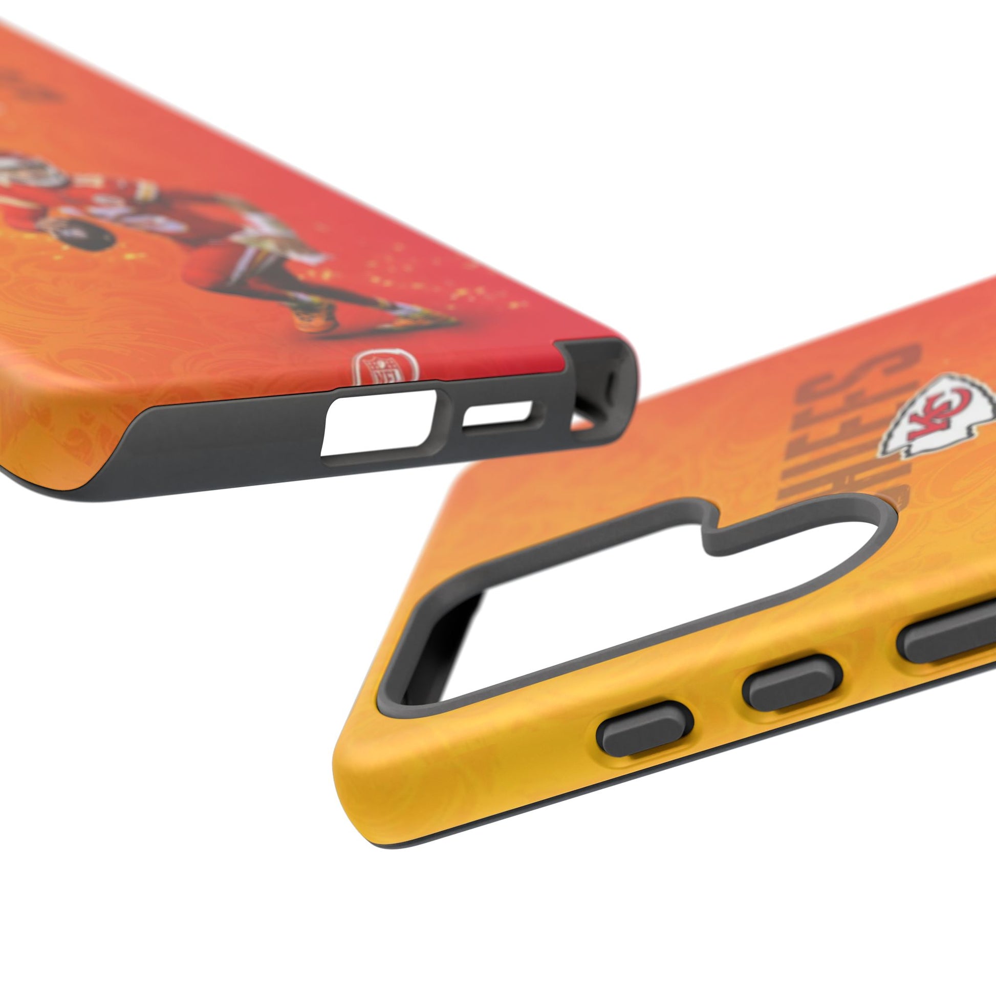 Kansas City Chiefs Patrick Mahomes Football Tough Cases for iPhones, Samsung, and Pixel