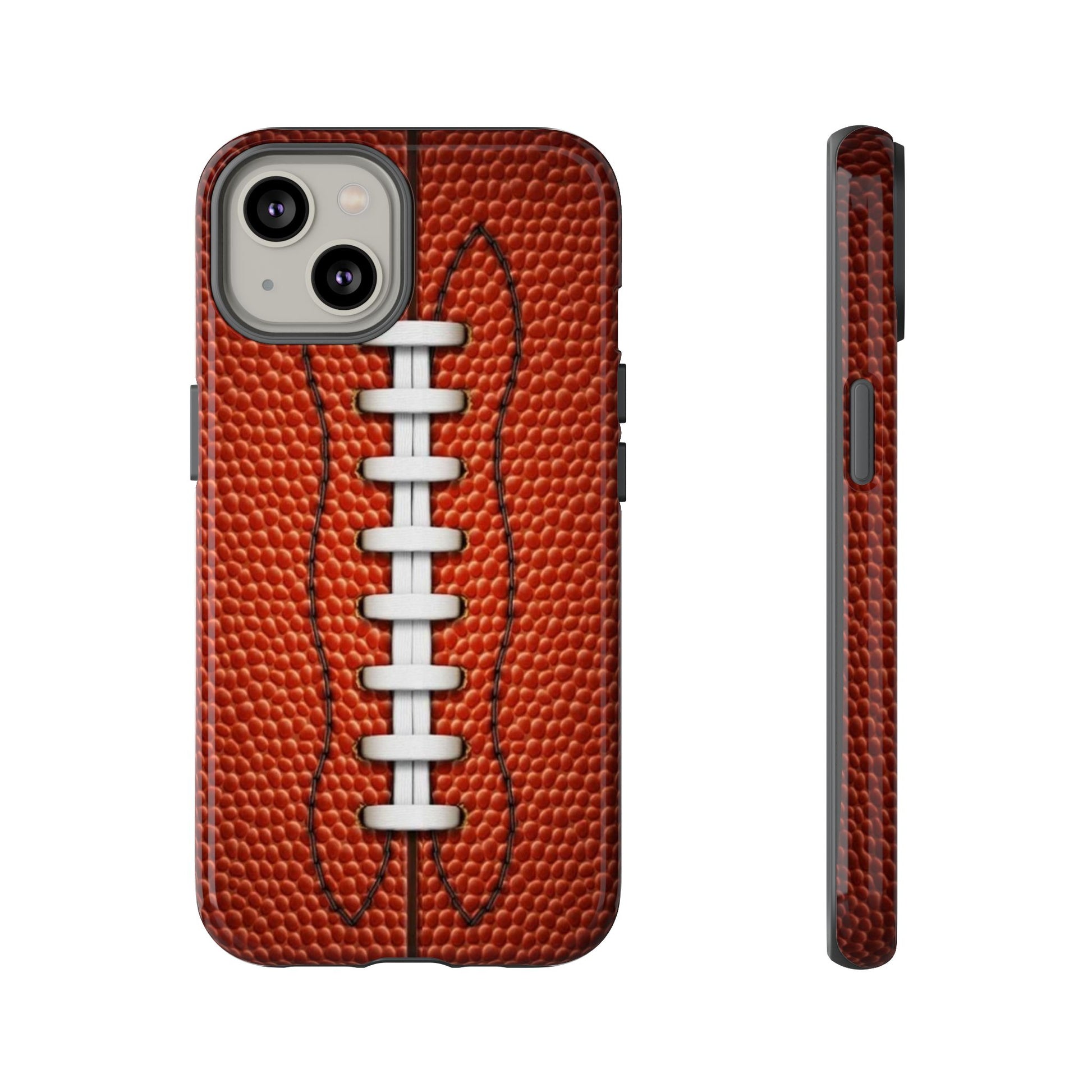 Football Pigskin Print Tough Cases for iPhones, Samsung, and Pixel