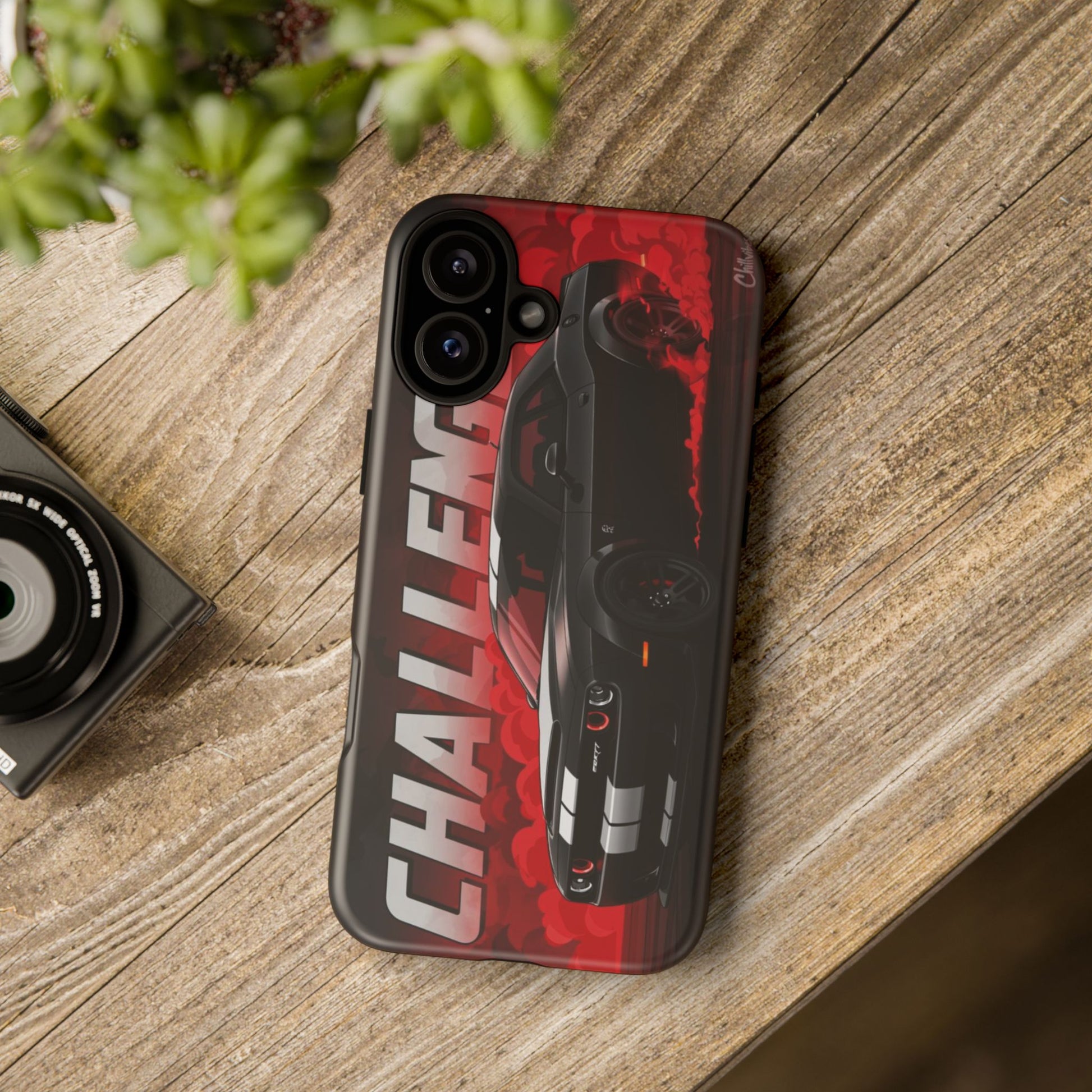 Hellcat Challenger Durable Tough Cases for iPhones, Samsung, and Pixel