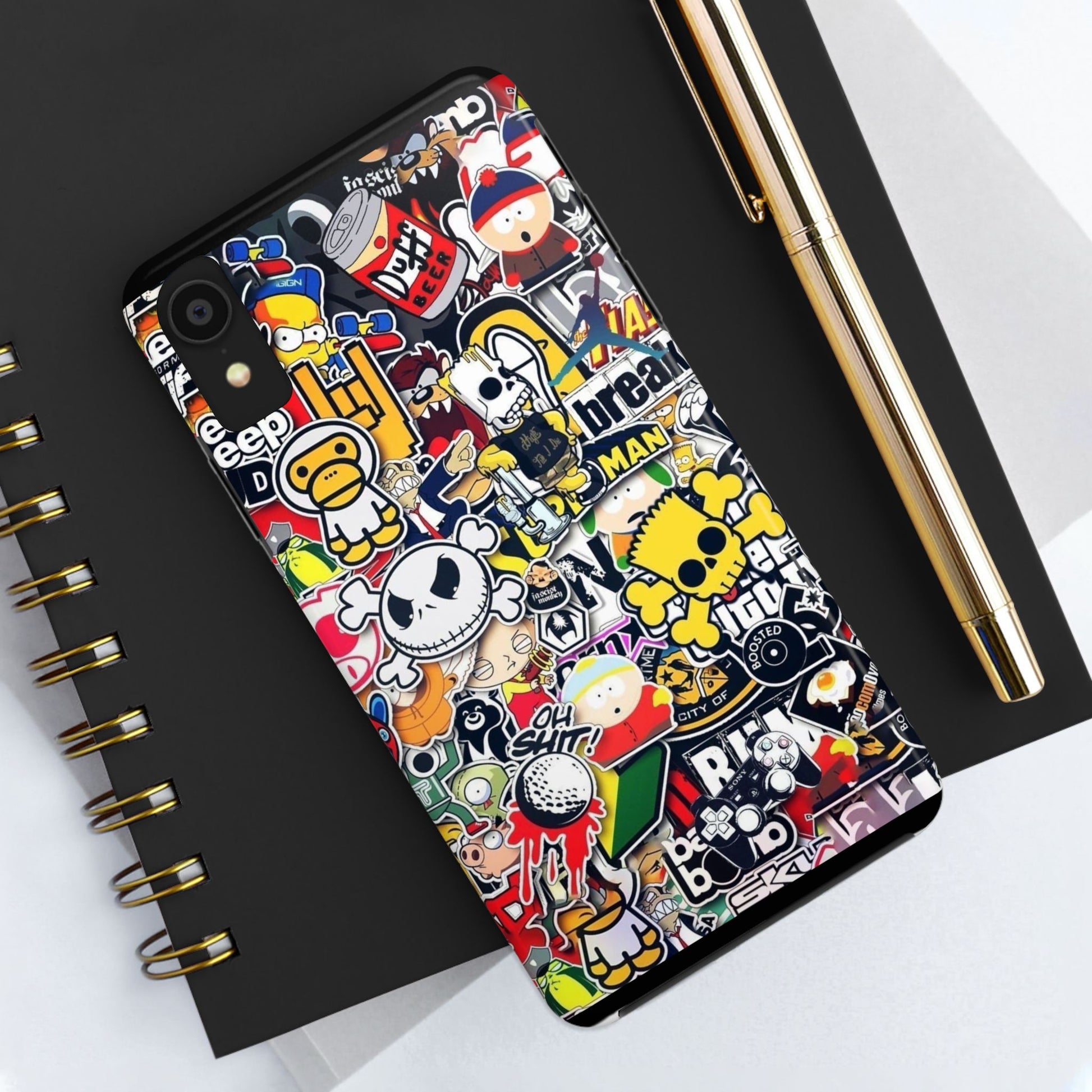 Sticker Bomb Theme Phone Case for iPhone & Samsung Galaxy Phones