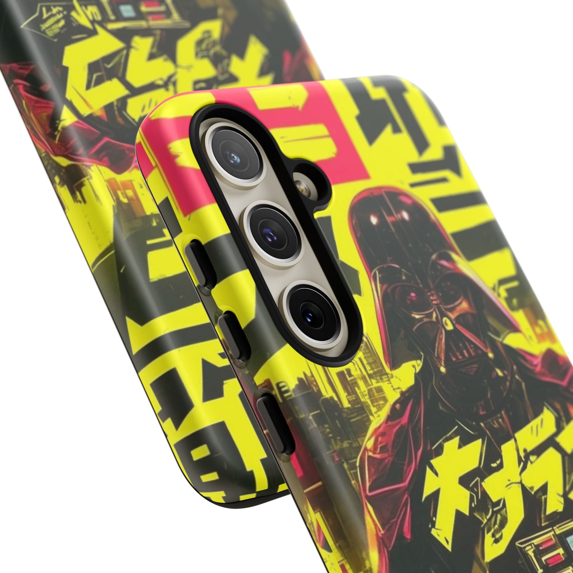 Cyberpunk X Vader Tough Cases for iPhones, Samsung, and Pixel