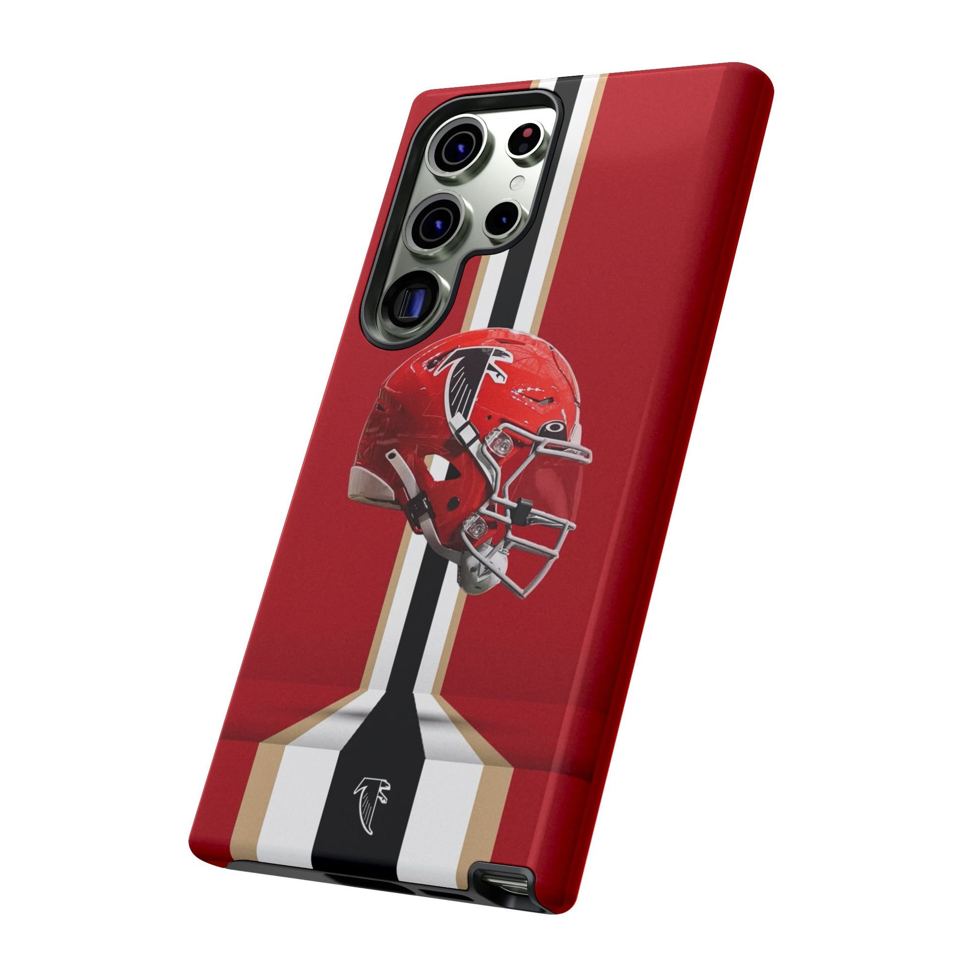Atlanta Falcons Football Helmet Logo Tough Cases for iPhones, Samsung, and Pixel