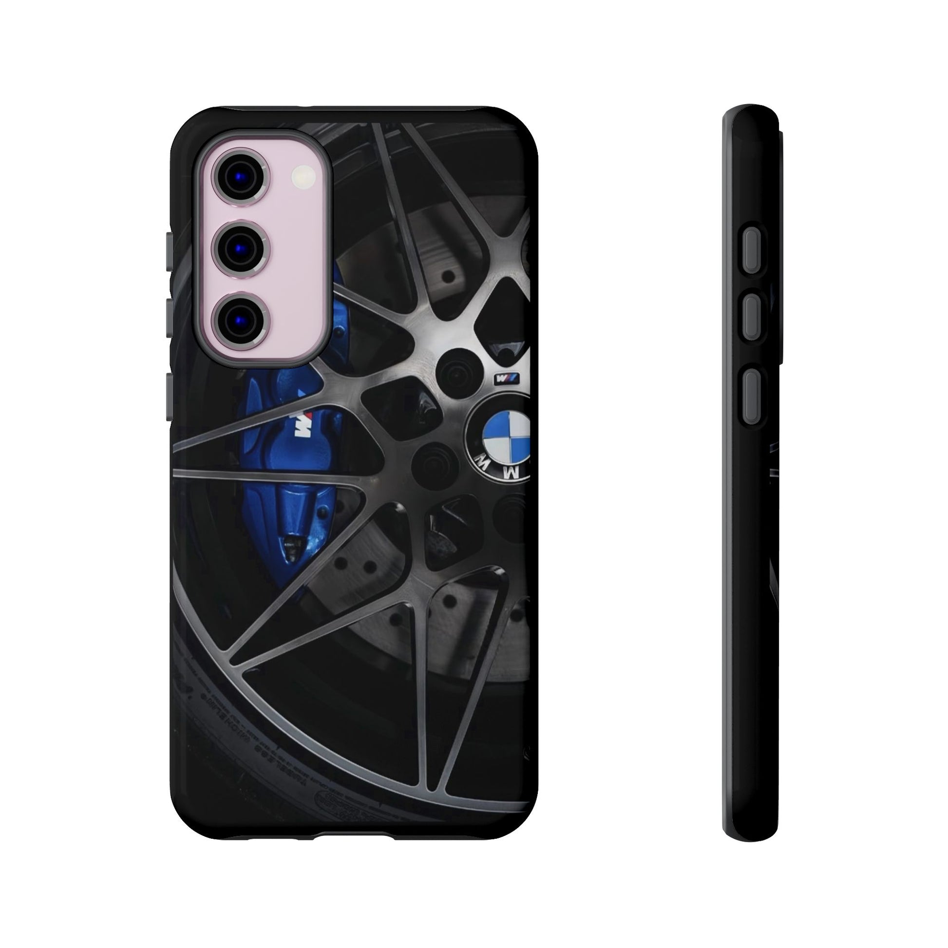 BMW M3 Racing Wheels Tough Cases for iPhones, Samsung, and Pixel
