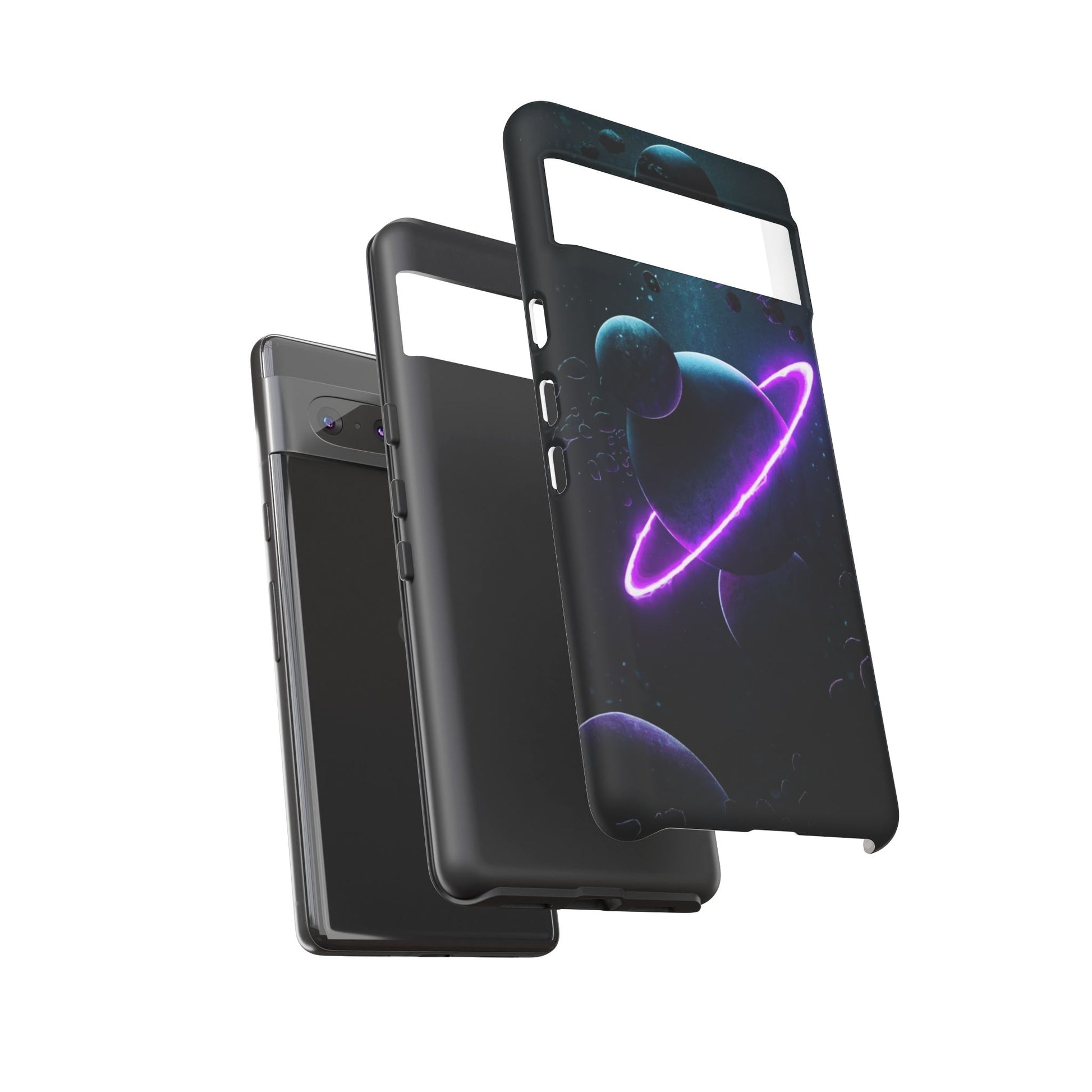 Space Themed Tough Cases for iPhones, Samsung, and Pixel