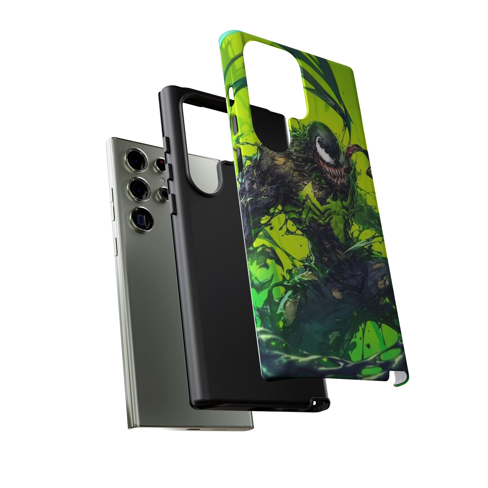 Evil Venom Phone Case, Tough Cases, Marvel Comics Phone for iPhones, Samsung, and Pixel