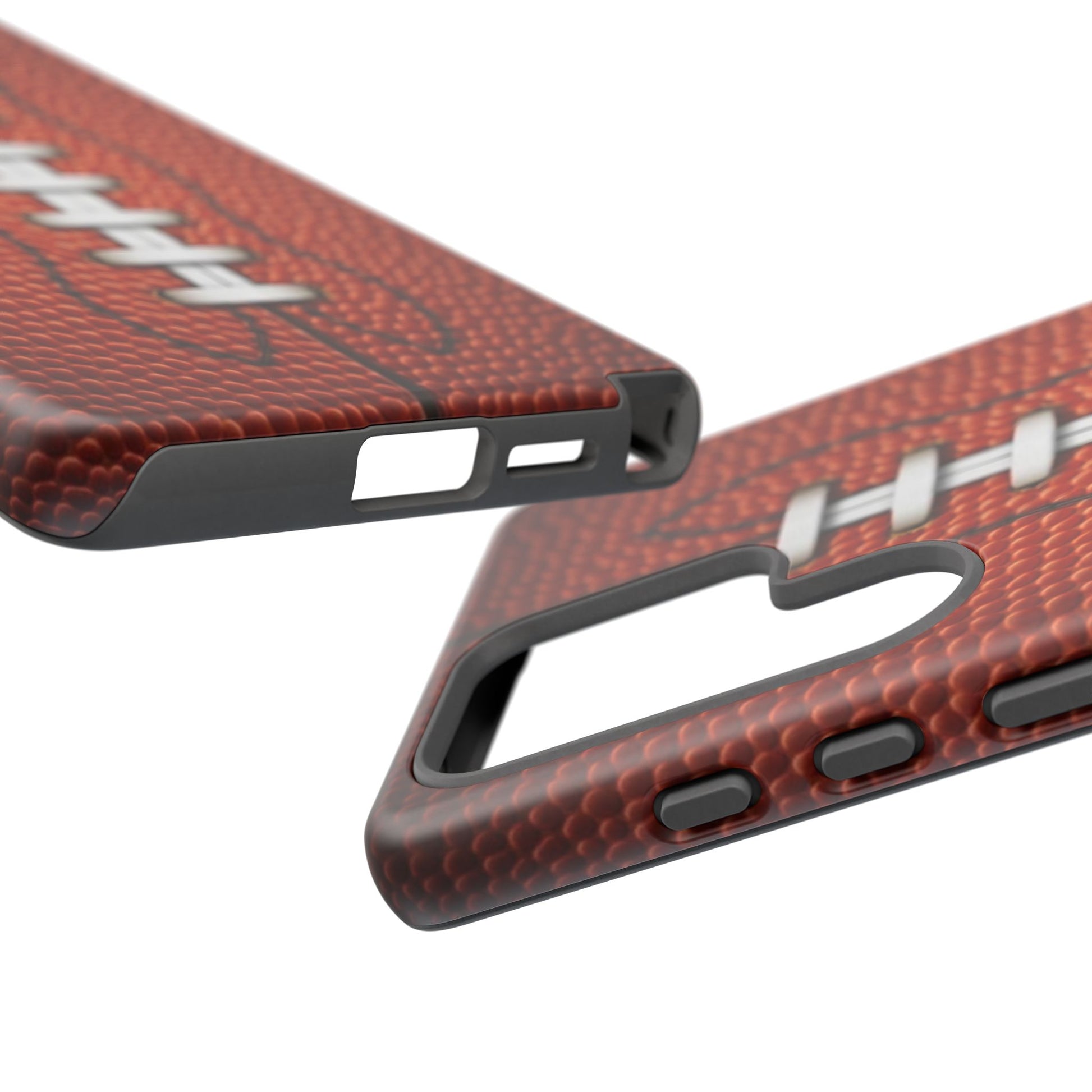 Football Pigskin Print Tough Cases for iPhones, Samsung, and Pixel