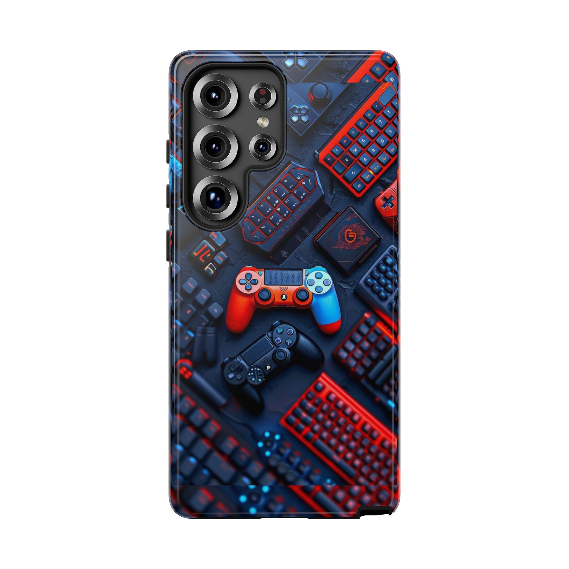 Gamer Themed Controllers Tough Cases for iPhones, Samsung, and Pixel