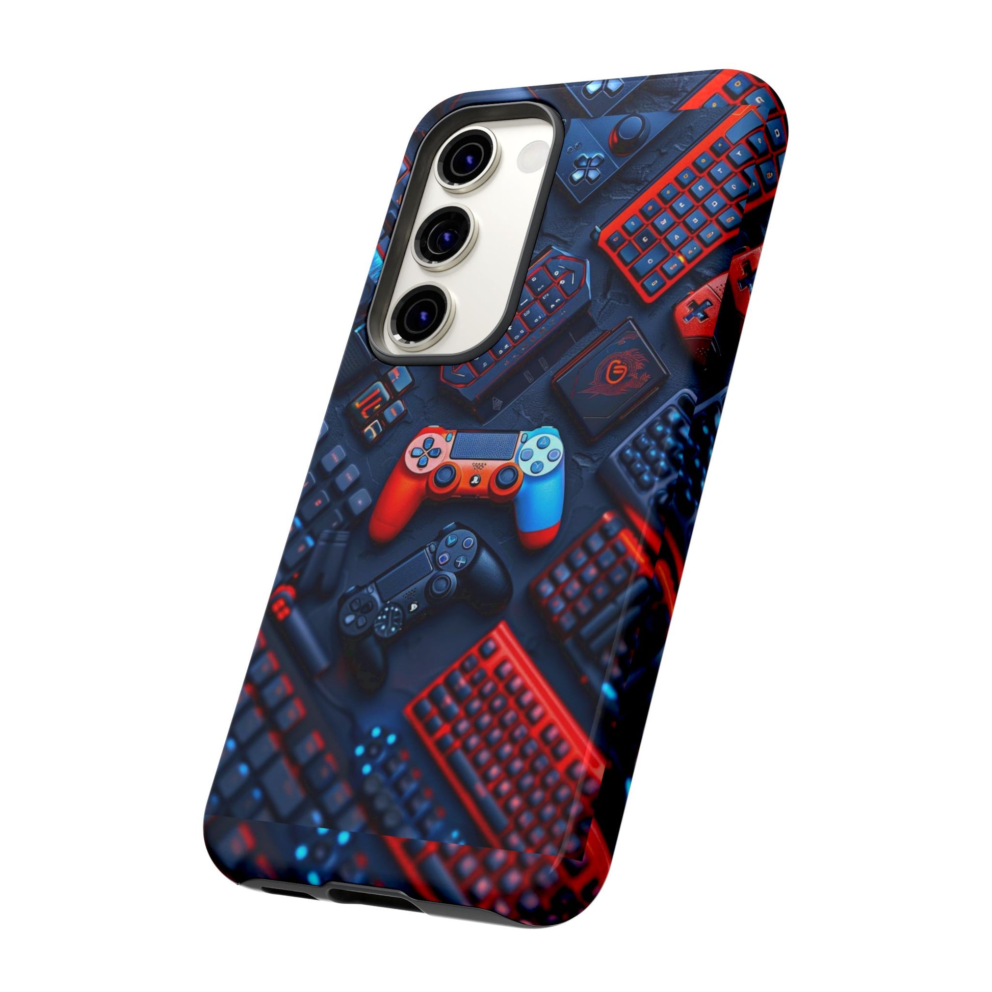Gamer Themed Controllers Tough Cases for iPhones, Samsung, and Pixel