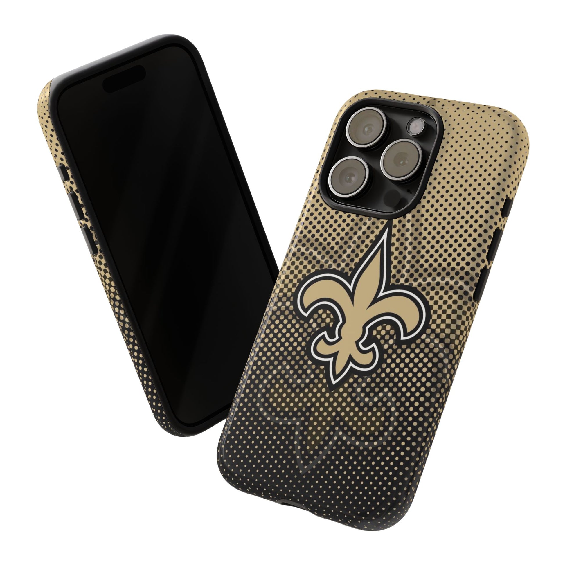 New Orleans Football Saints Logo Tough Cases for iPhones, Samsung, and Pixel