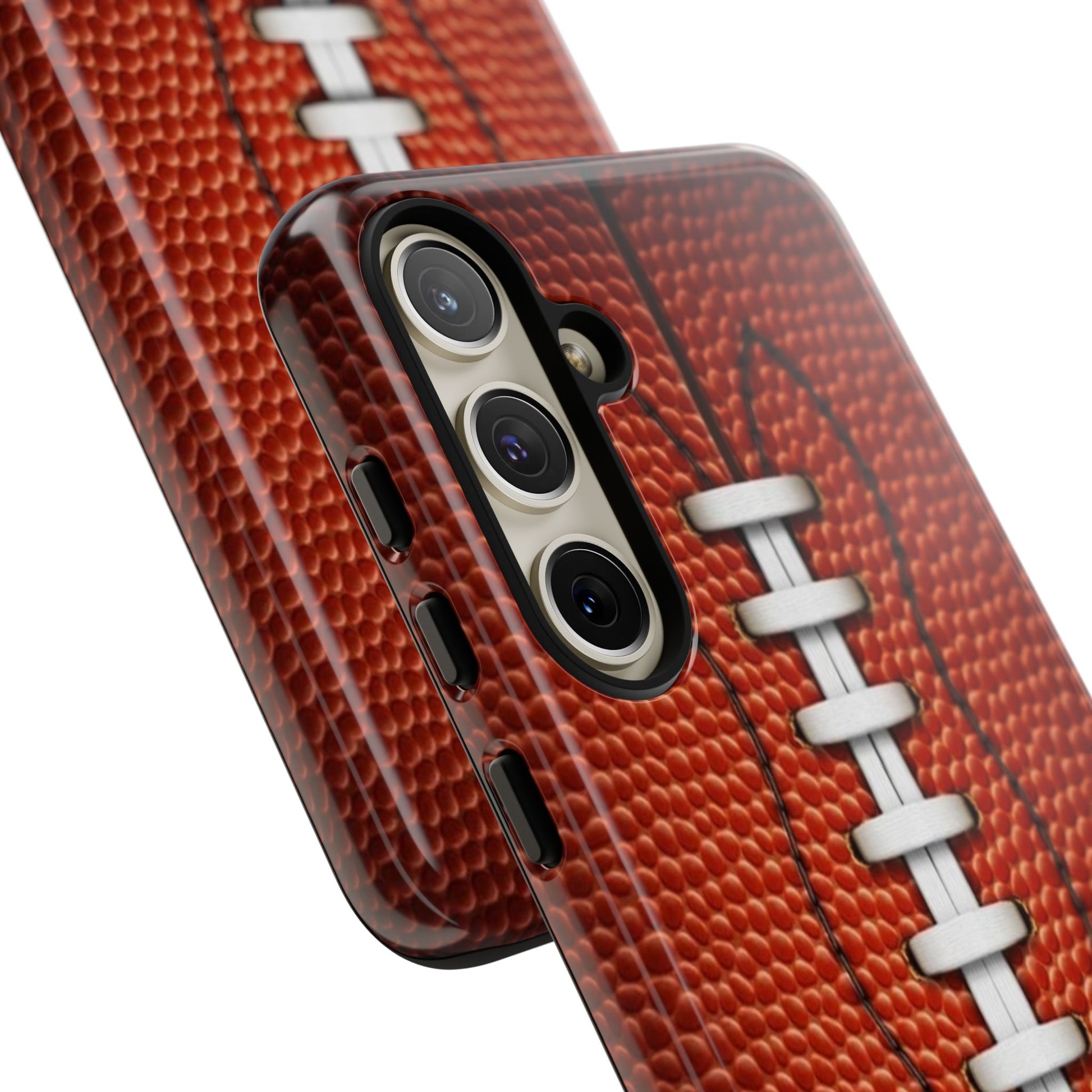 Football Pigskin Print Tough Cases for iPhones, Samsung, and Pixel