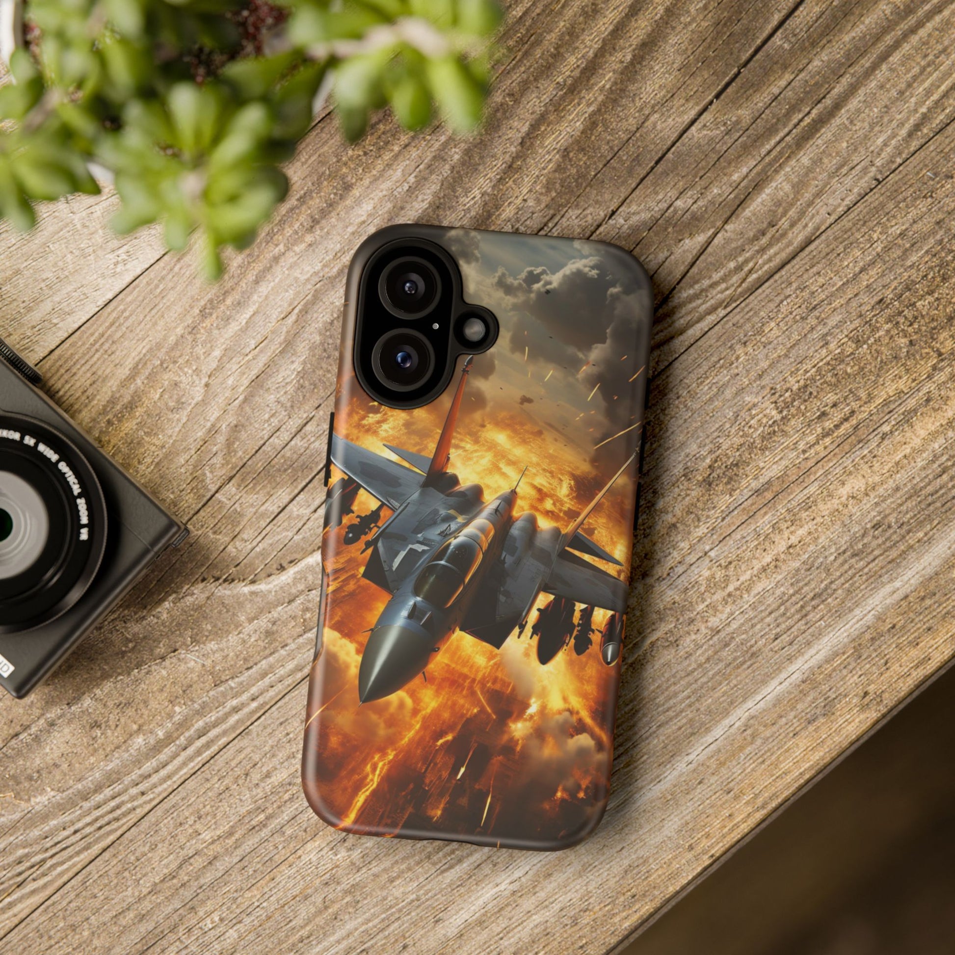 F-15 Fighter Jet Tough Cases for iPhones, Samsung, and Pixel