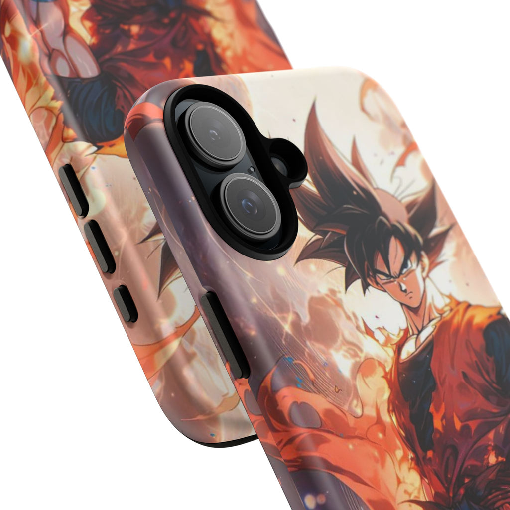 Anime Manga Dragon Ball Z Goku Tough Cases for iPhones, Samsung, and Pixel