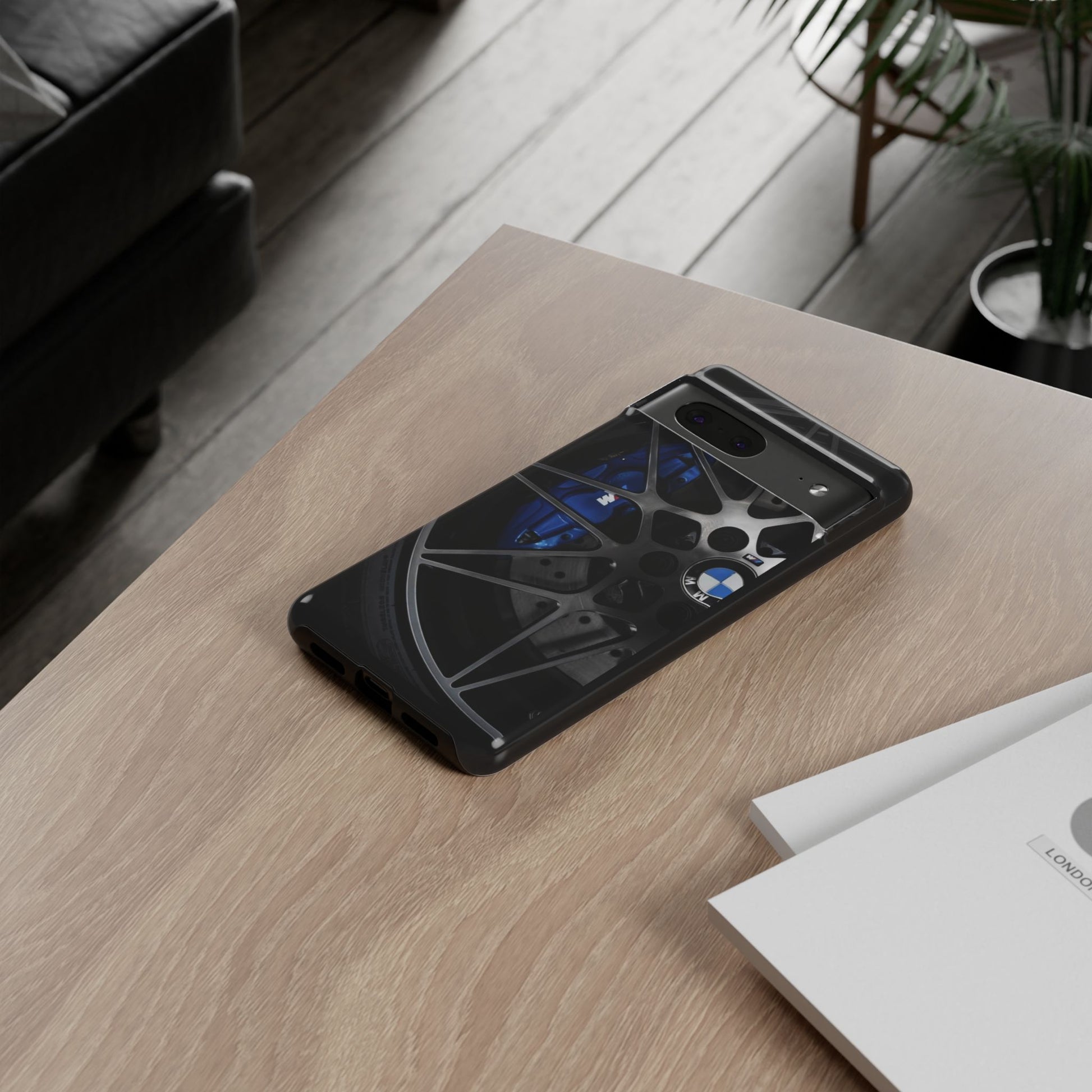 BMW M3 Racing Wheels Tough Cases for iPhones, Samsung, and Pixel