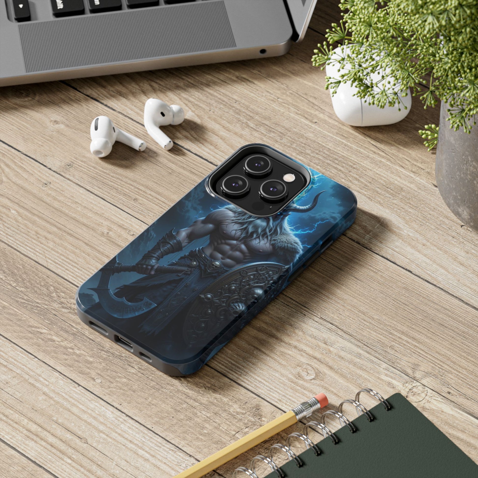 Viking Warrior Theme Phone Cases for iPhones & Samsung Phones