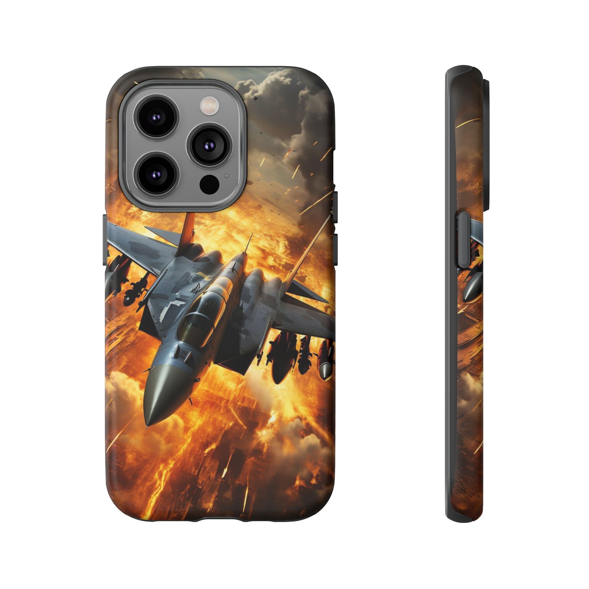 F-15 Fighter Jet Tough Cases for iPhones, Samsung, and Pixel