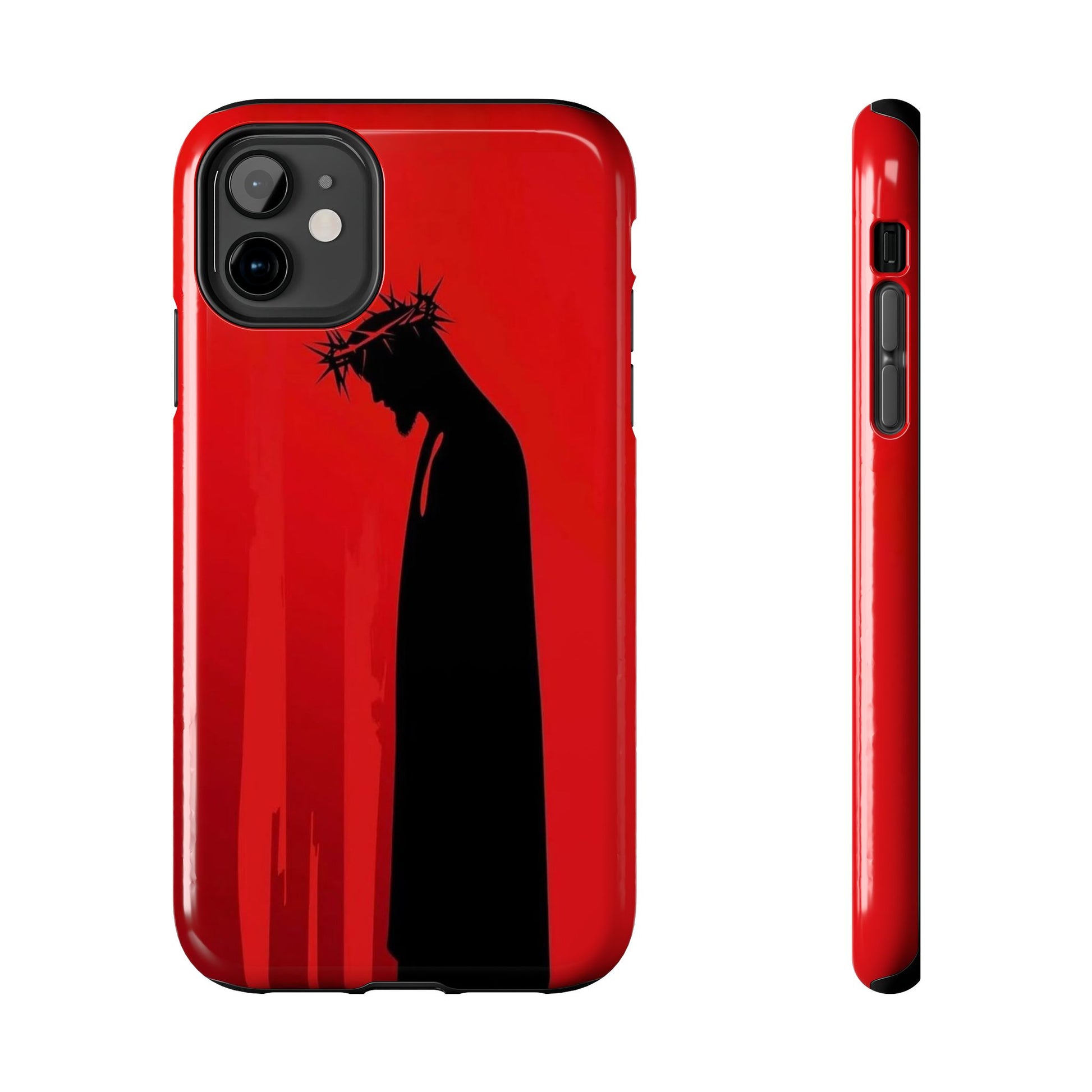 Jesus Silhouette Christian Art Phone Case for iPhone & Samsung Galaxy Phones