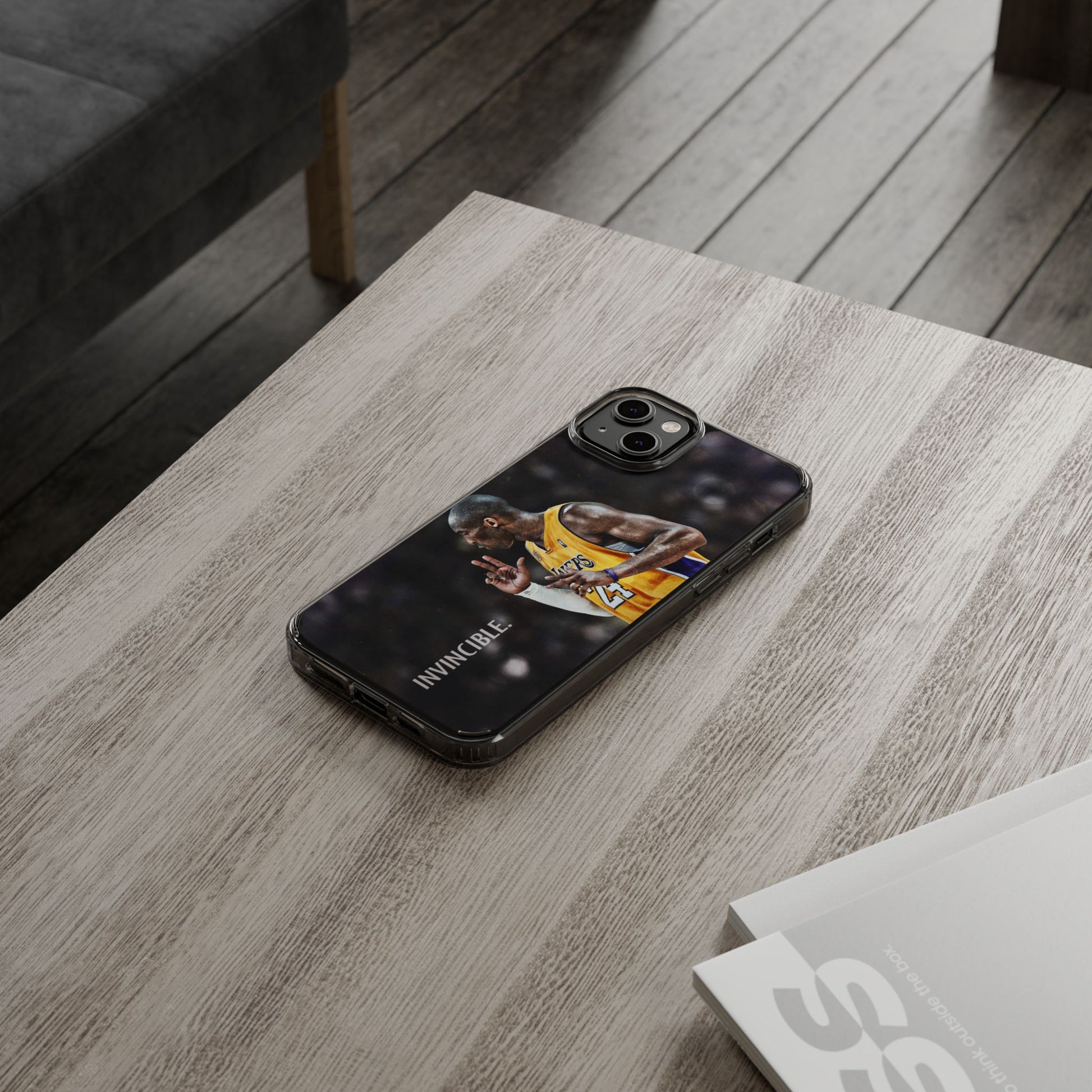 Invincible Kobe basketball inspired Protective Iphone and Samsung case