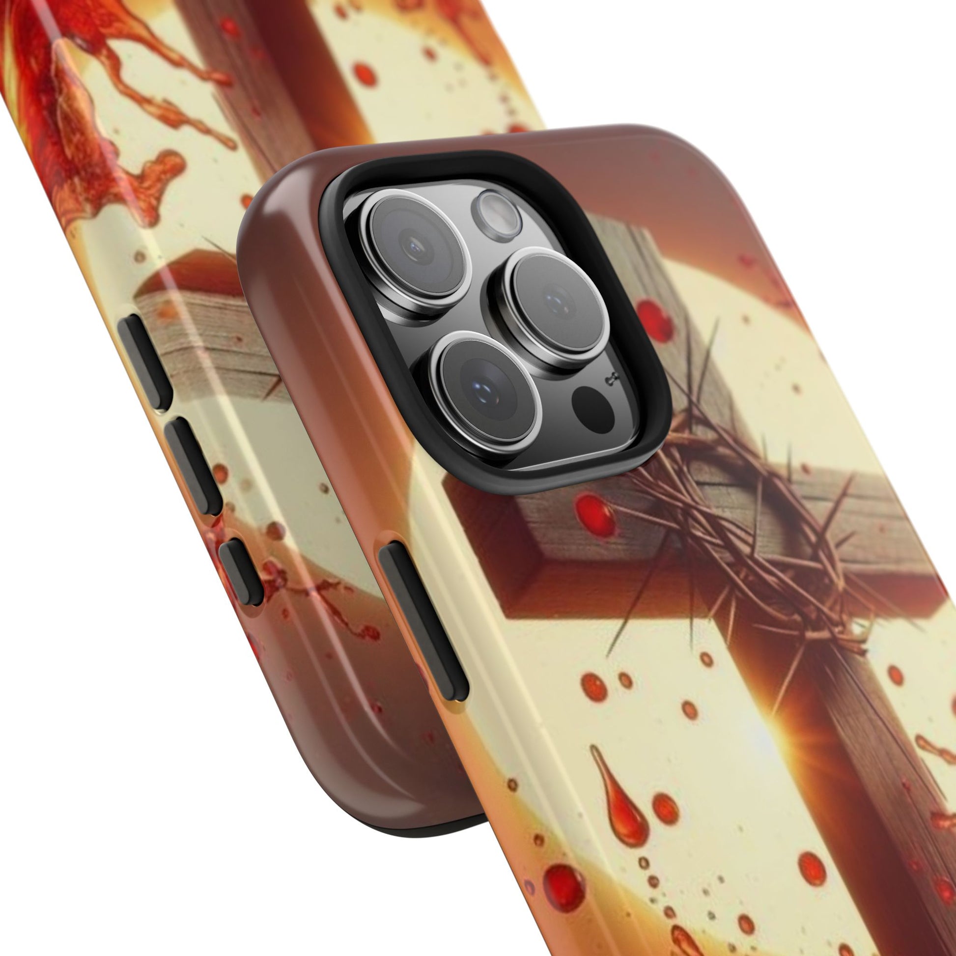 Blood of Christ Christian Theme Phone Cases for iPhones & Samsung Phones
