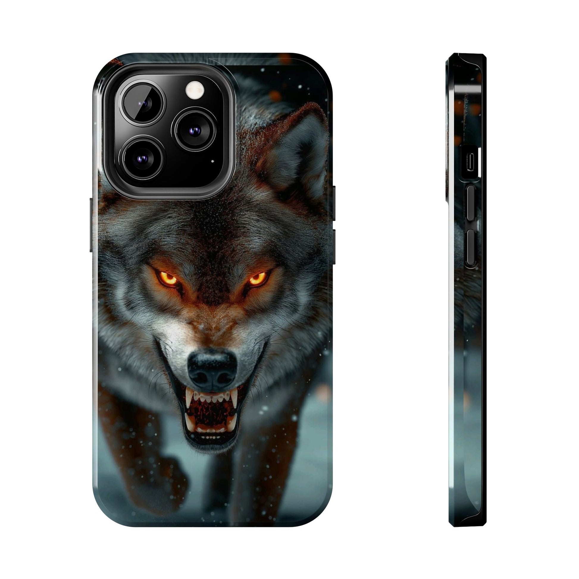 Alpha Male Wolf Themed Tough Phone Cases for Iphones & Samsung Phones