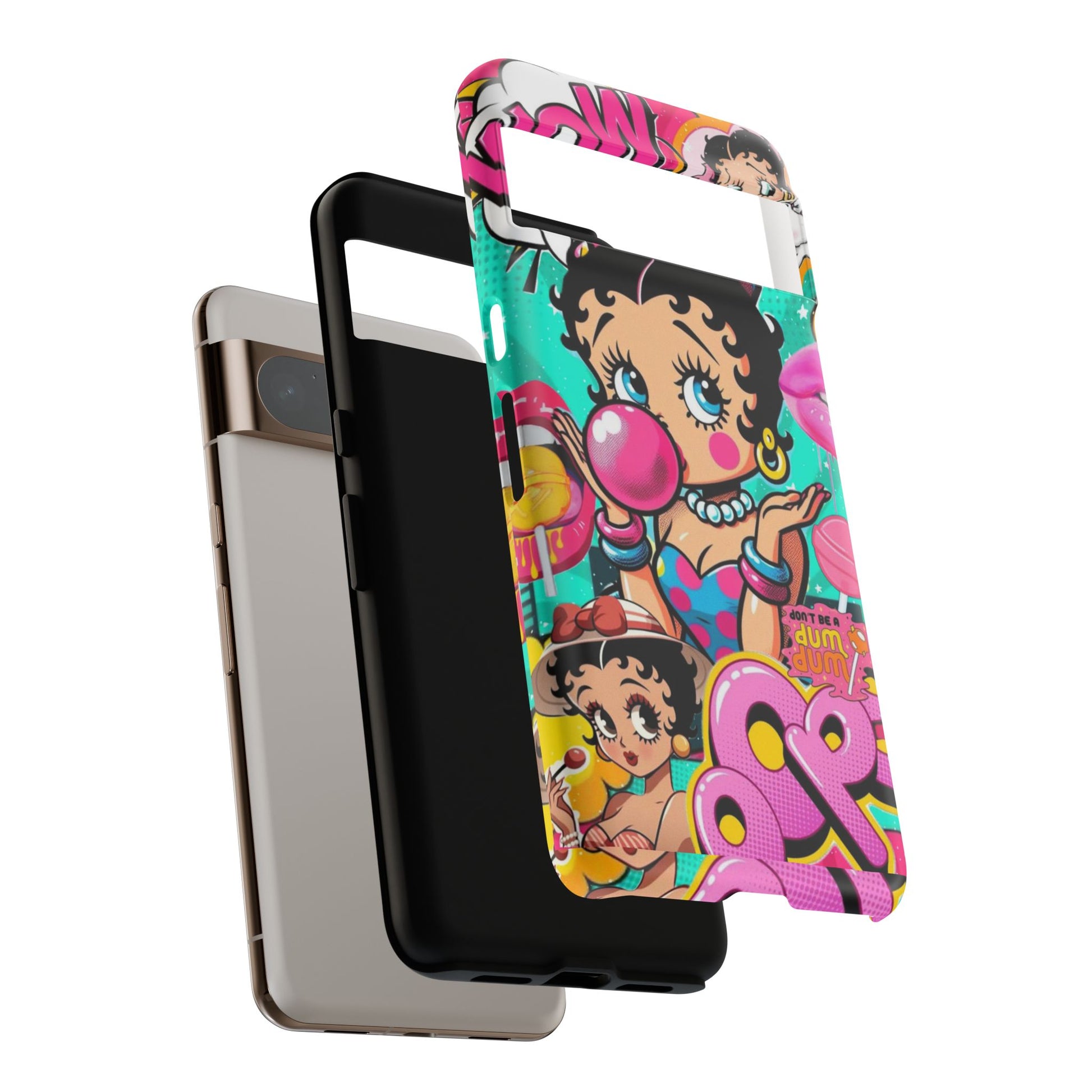 Betty Boop Comic Strip Phone Case for iPhone, Samsung Galaxy, & Pixel Phones