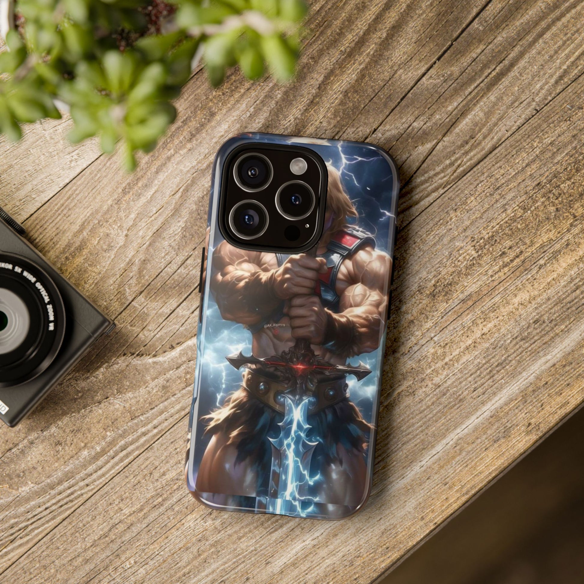 He-Man Masters of the Universe Tough Cases for iPhones, Samsung, and Pixel