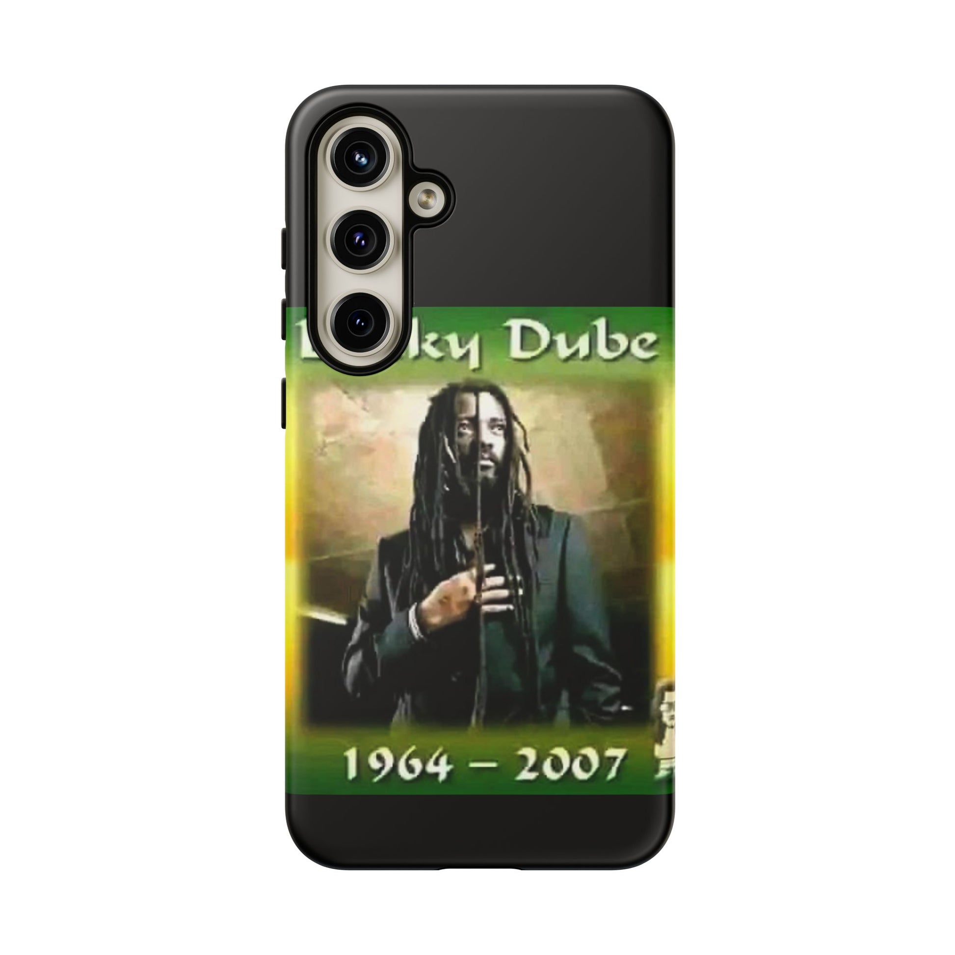 Lucky Dube Tough Cases for iPhones, Samsung, and Pixel