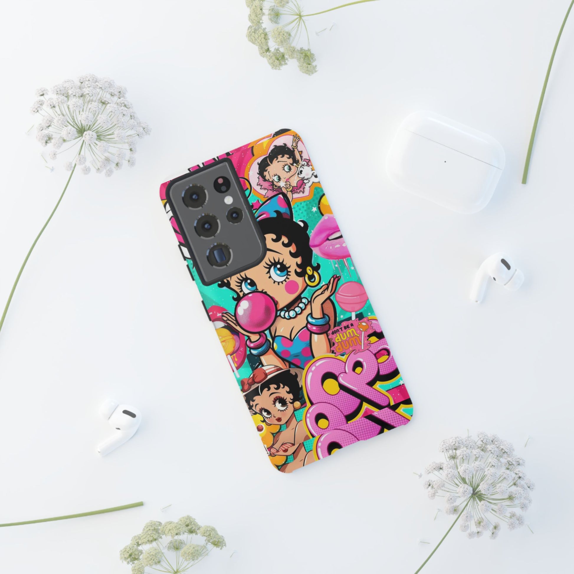 Betty Boop Comic Strip Phone Case for iPhone, Samsung Galaxy, & Pixel Phones