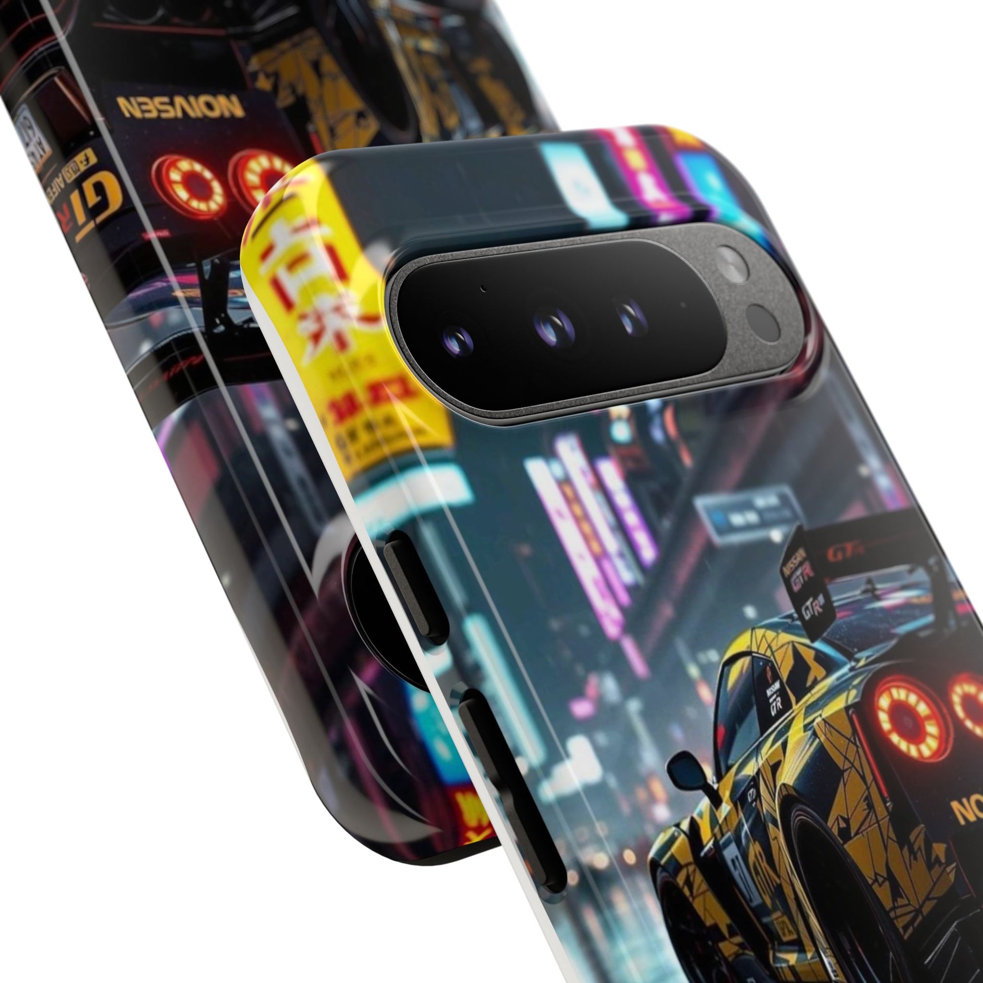 Nissan GTR in Japan Art Tough Cases for iPhones, Samsung, and Pixel