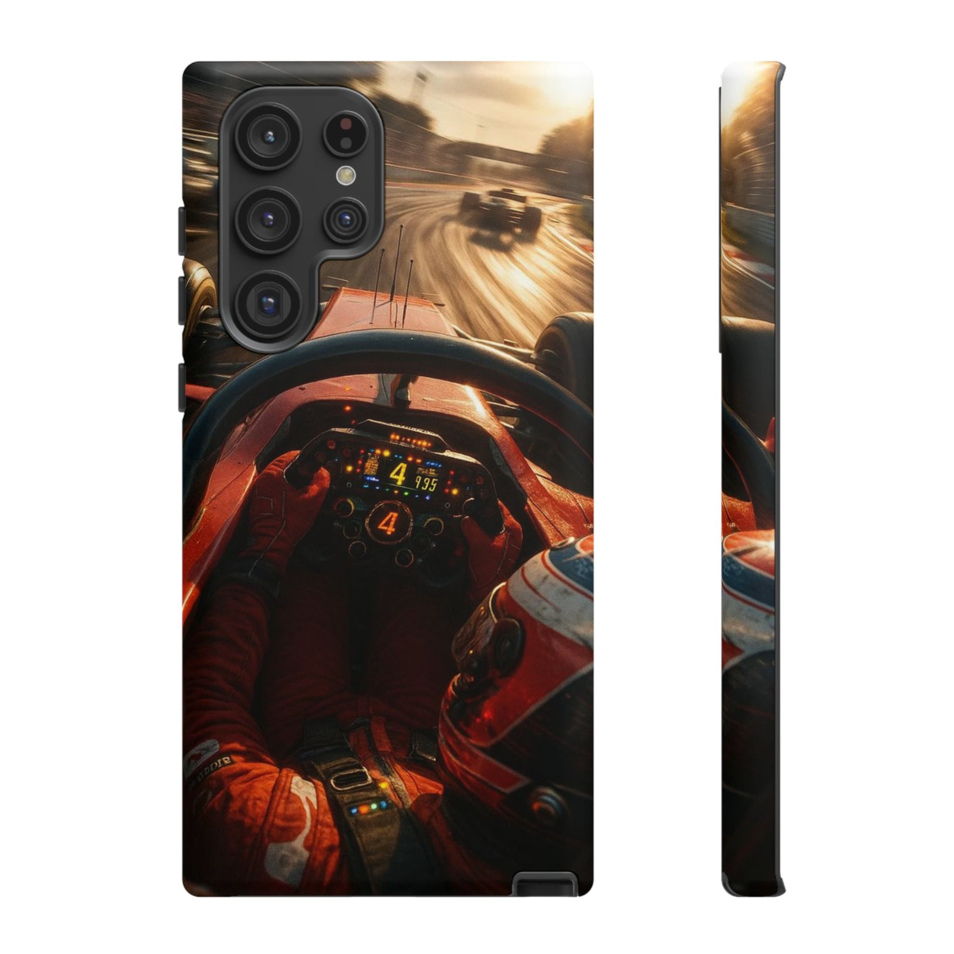 Formula 1 Cockpit Phone Case, Tough Cases for iPhones, Samsung, and Pixel