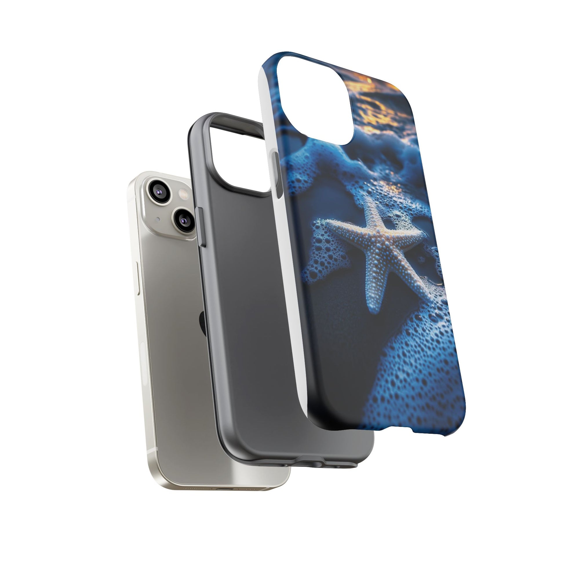 Starfish Beach Tough Cases for iPhones, Samsung, and Pixel