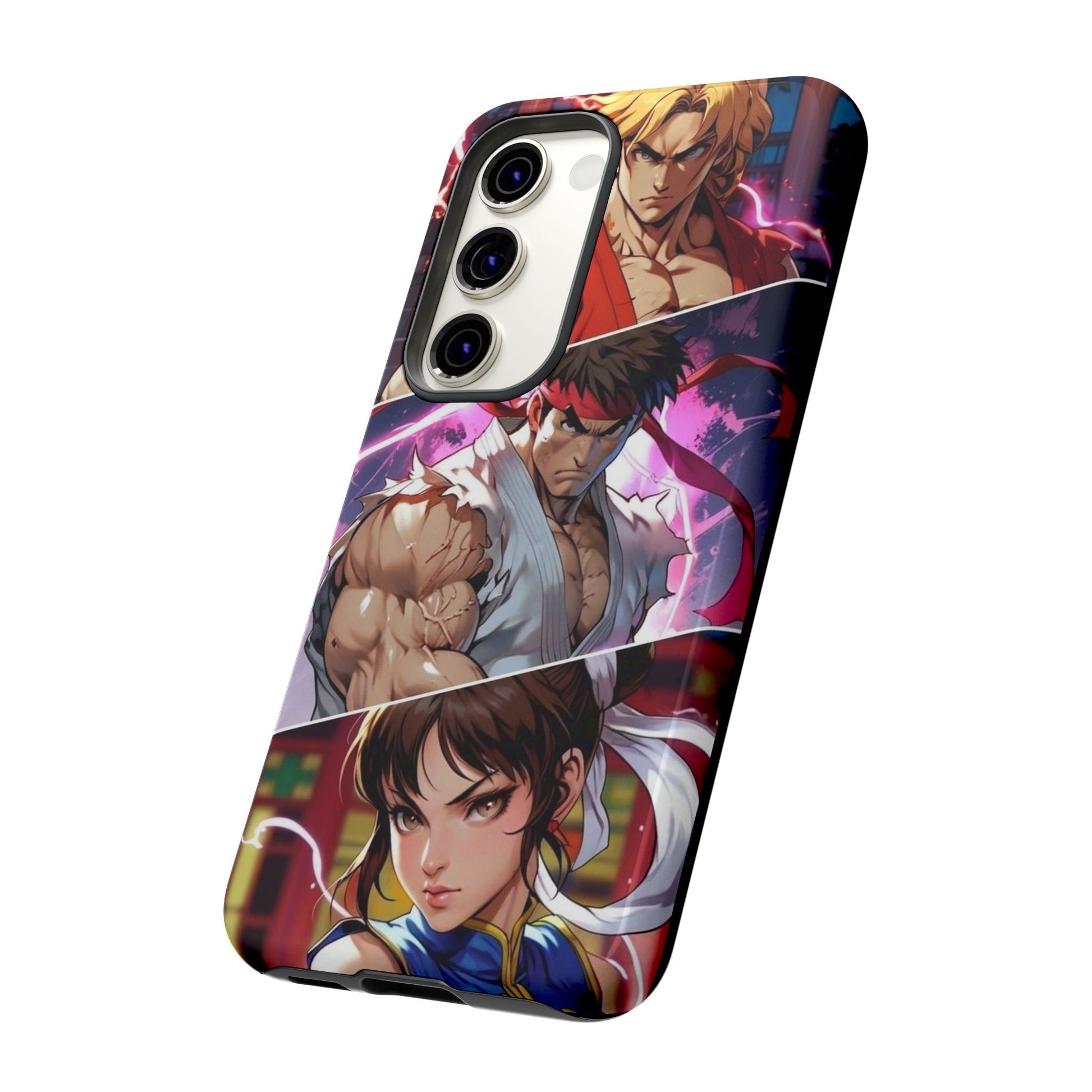Street Fighter Gamer Theme Tough Cases for iPhones, Samsung, and Pixel