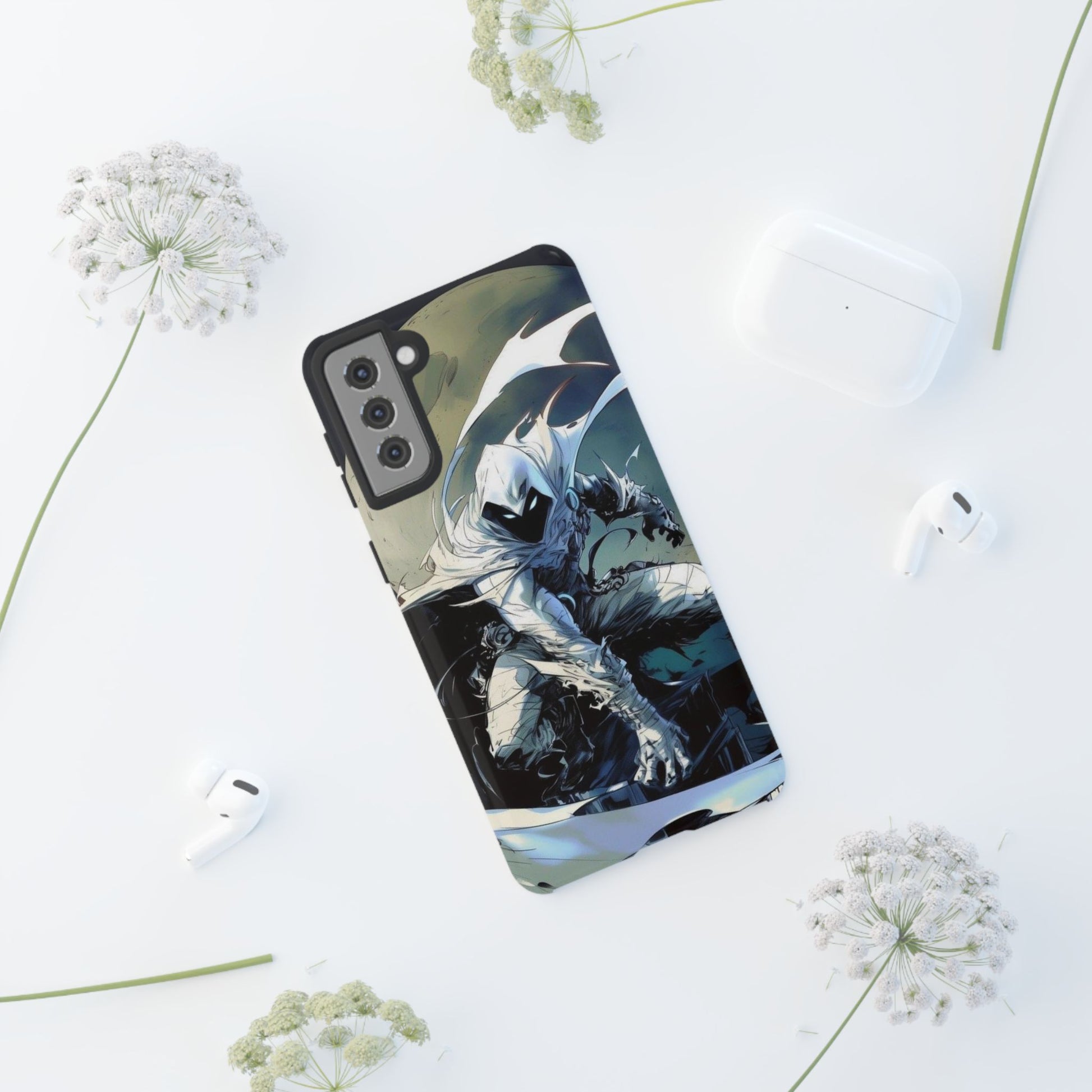 Moon Knight Tough Cases for iPhones, Samsung, and Pixel