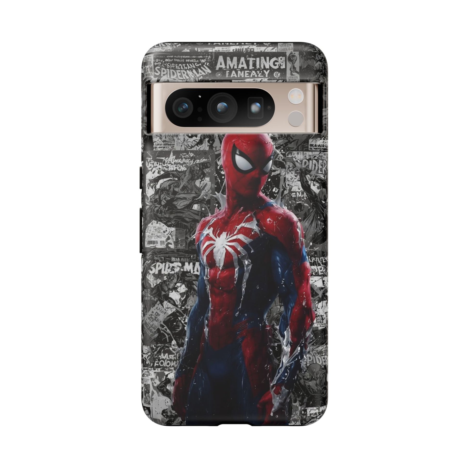 Spiderman Phone Case, Tough Cases for iPhones, Samsung, and Pixel