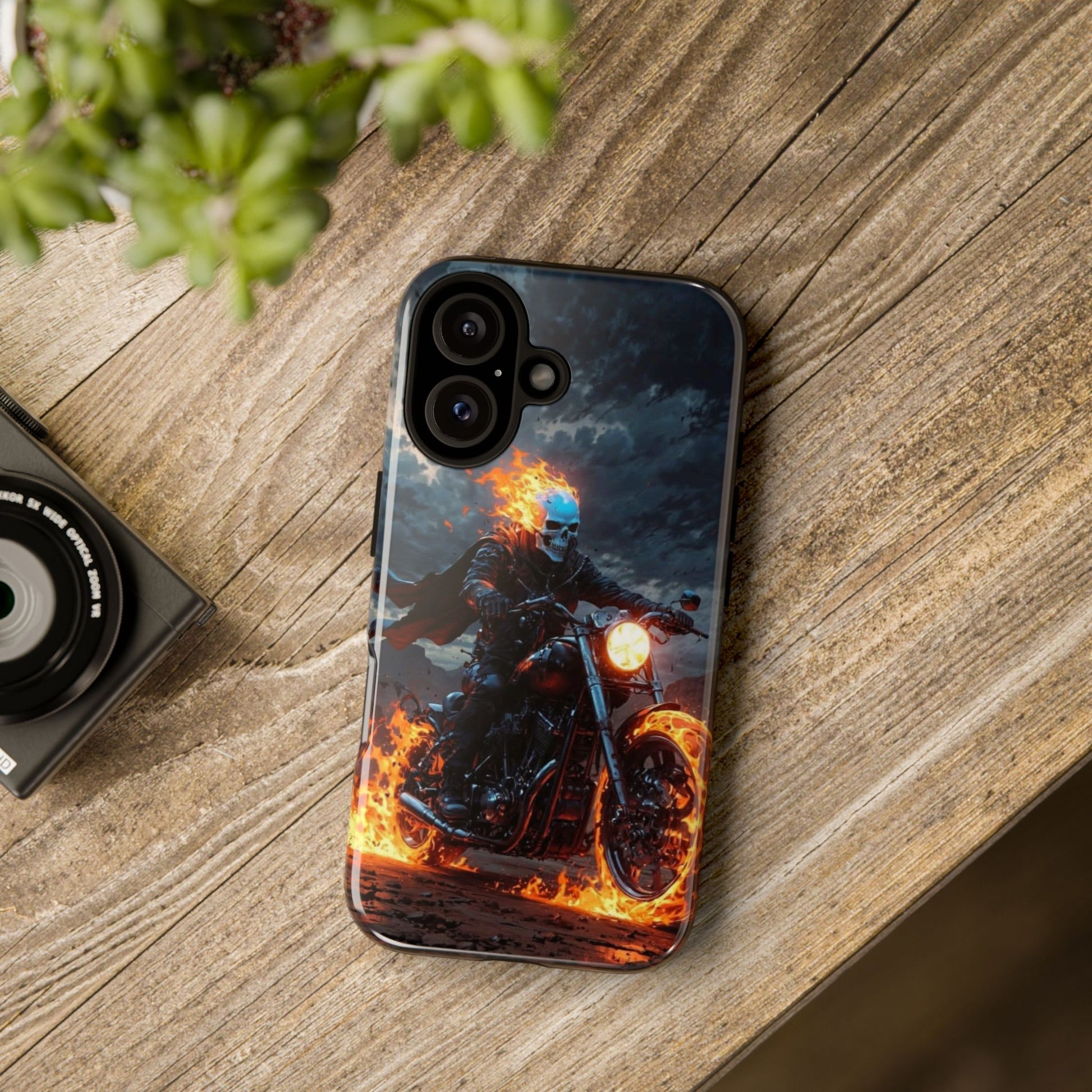 Marvel's Ghost Rider Tough Cases for iPhones, Samsung, and Pixel