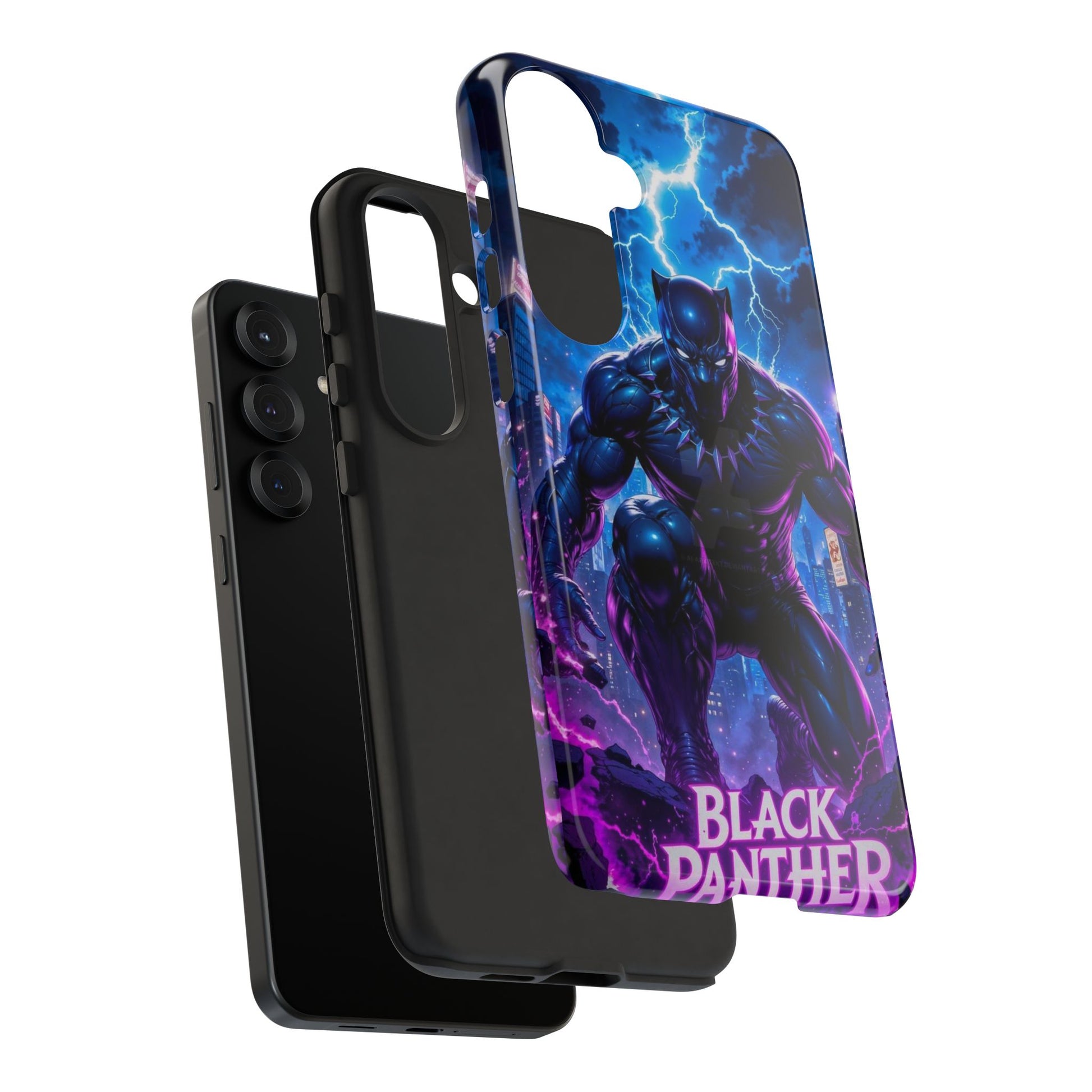 Black Panther Phone Case, Tough Cases for iPhones, Samsung, and Pixel