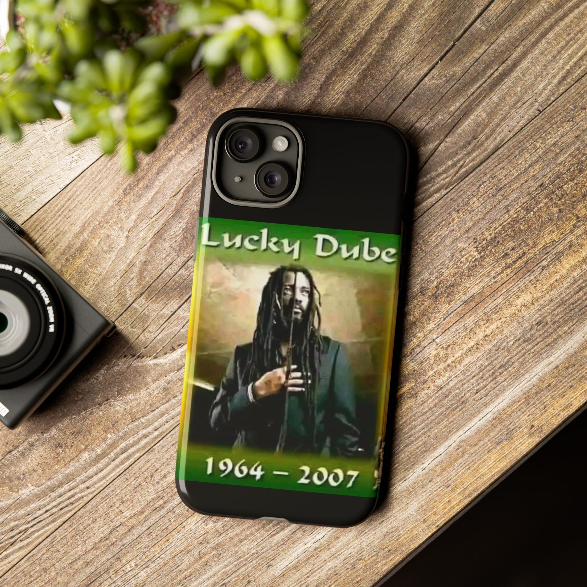 Lucky Dube Tough Cases for iPhones, Samsung, and Pixel