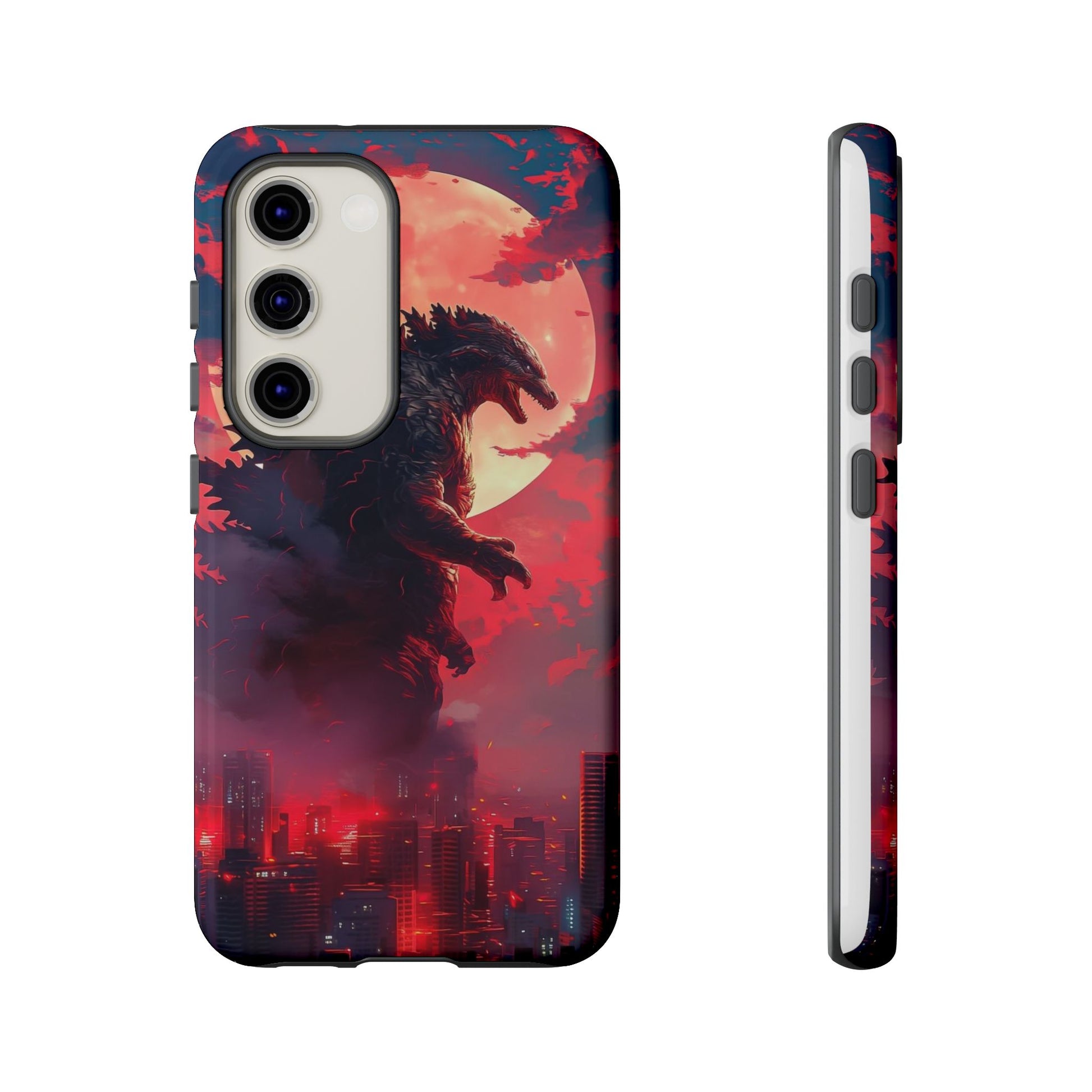 King of Monsters Godzilla Tough Phone Cases for iPhones, Samsung, and Pixel