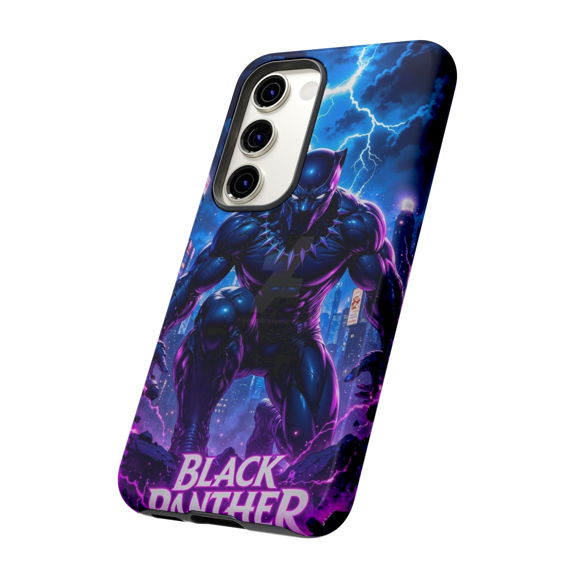 Black Panther Phone Case, Tough Cases for iPhones, Samsung, and Pixel