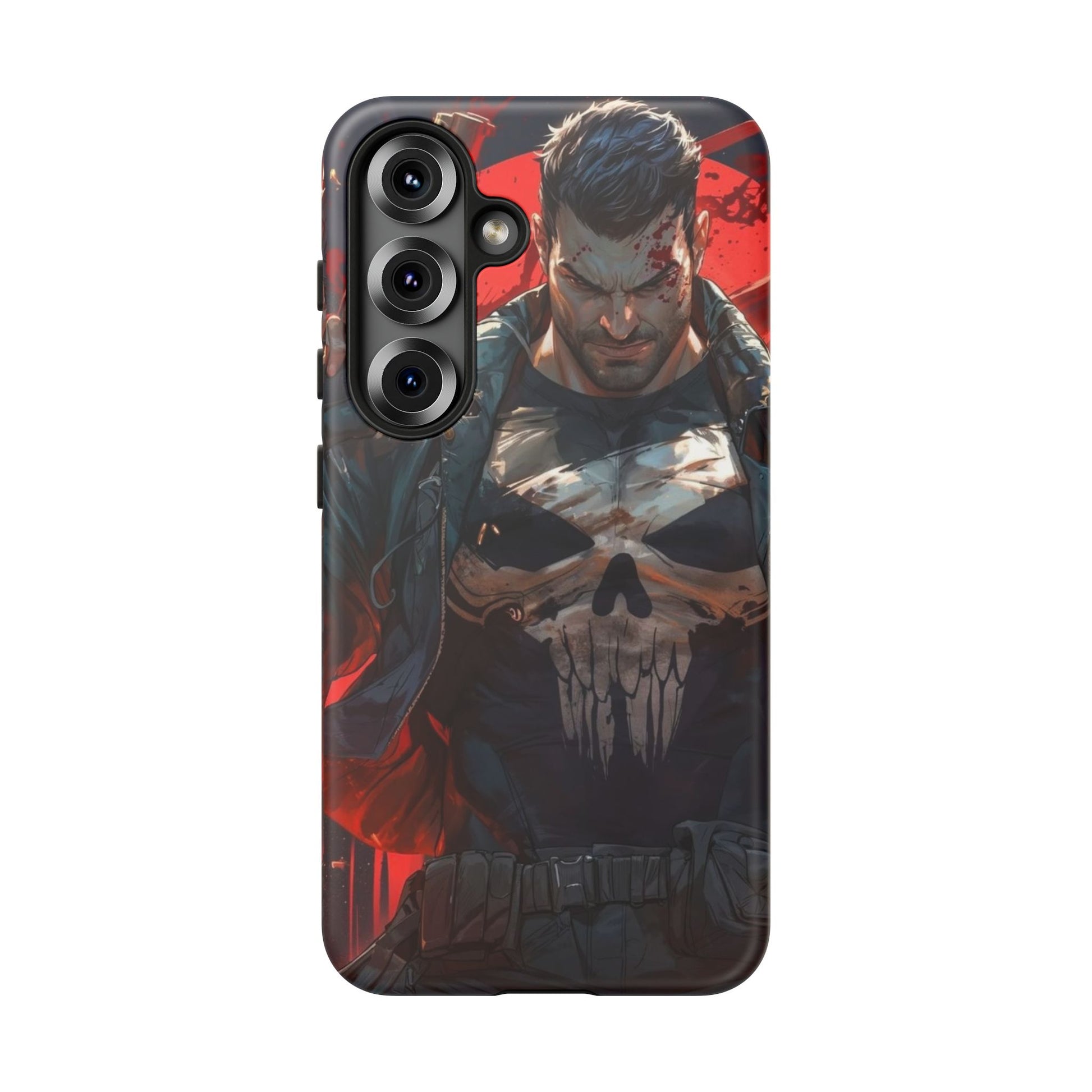Punisher Tough Cases for iPhones, Samsung, and Pixel