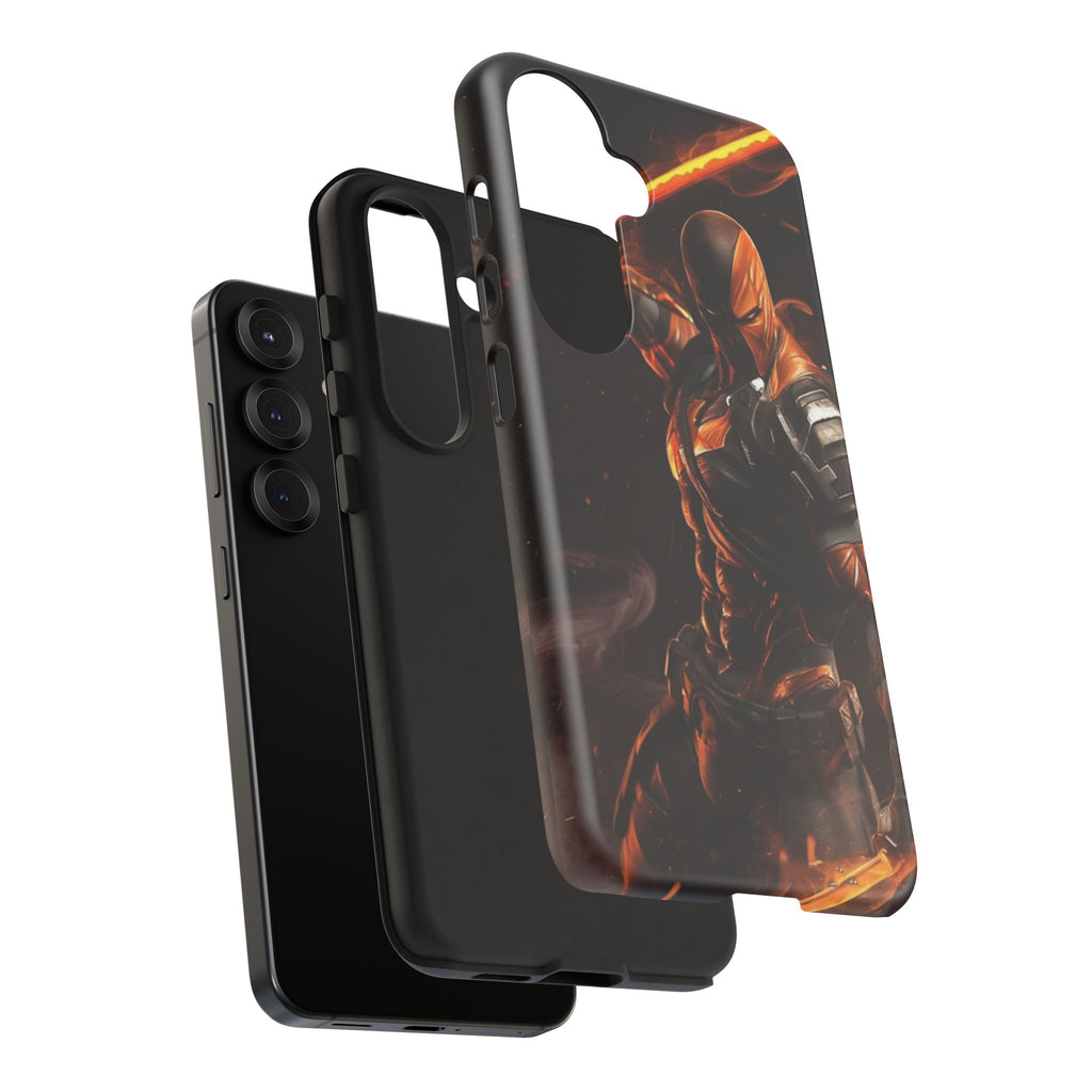DC Comics Death Stroke Tough Cases for iPhones, Samsung, and Pixel